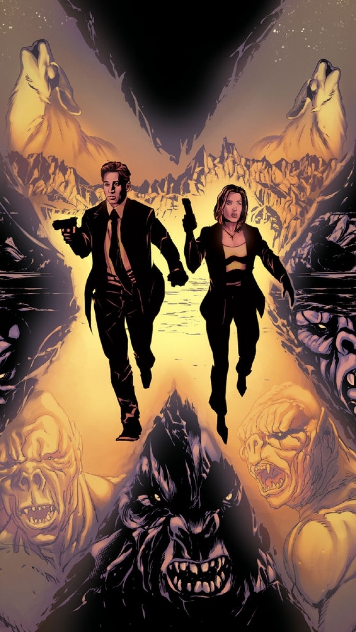 Download mobile wallpaper Comics, The X Files for free.