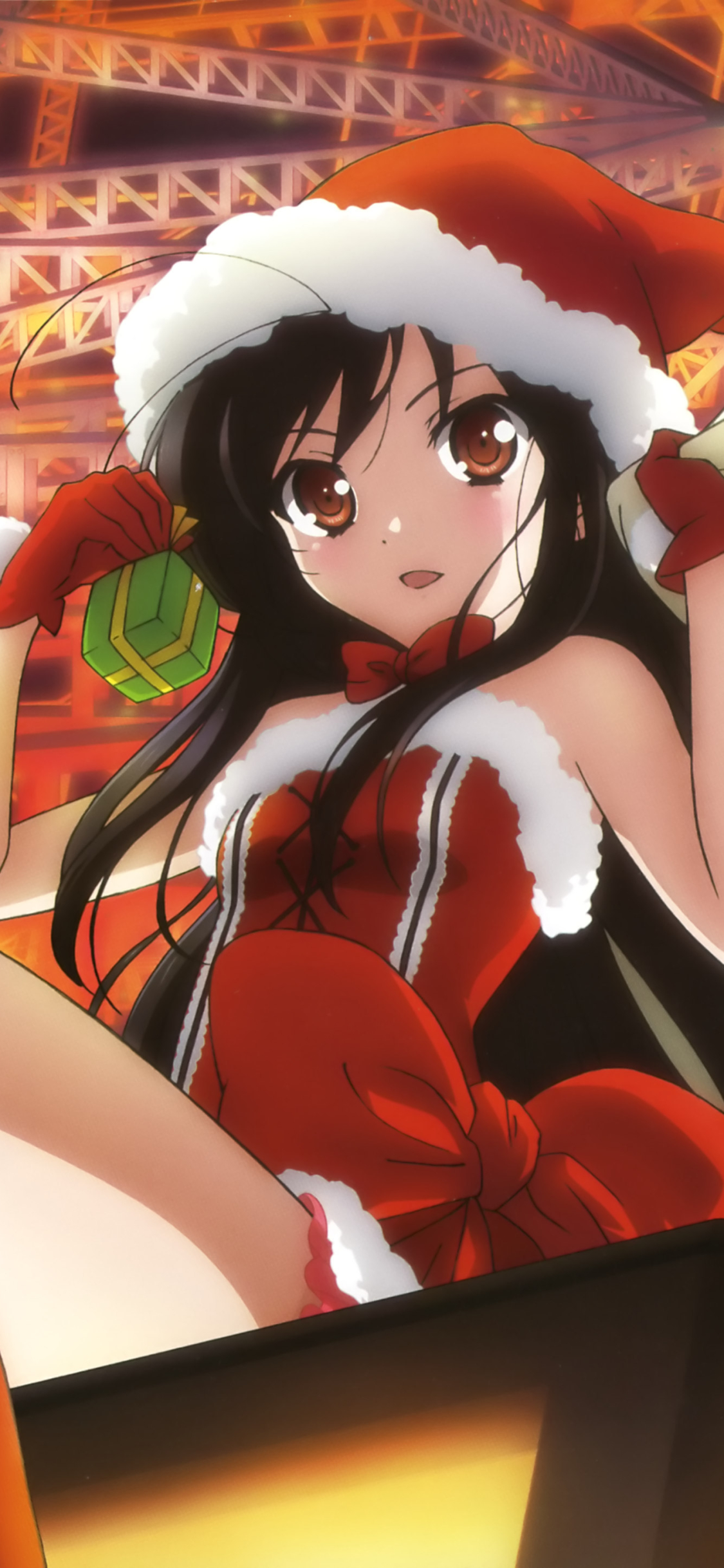 Handy-Wallpaper Weihnachten, Animes, Haruyuki Arita, Accel World kostenlos herunterladen.