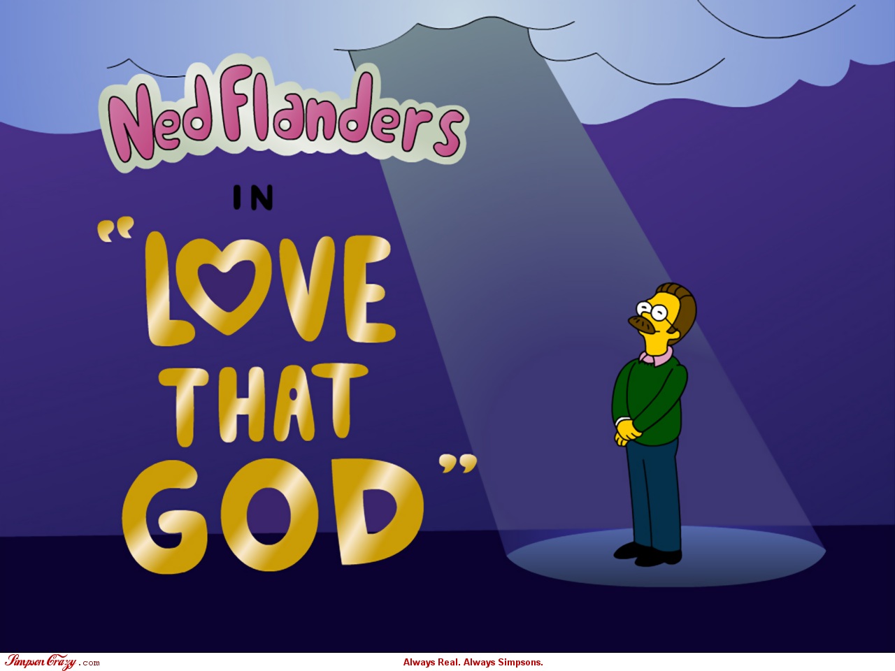 tv show, ned flanders, the simpsons