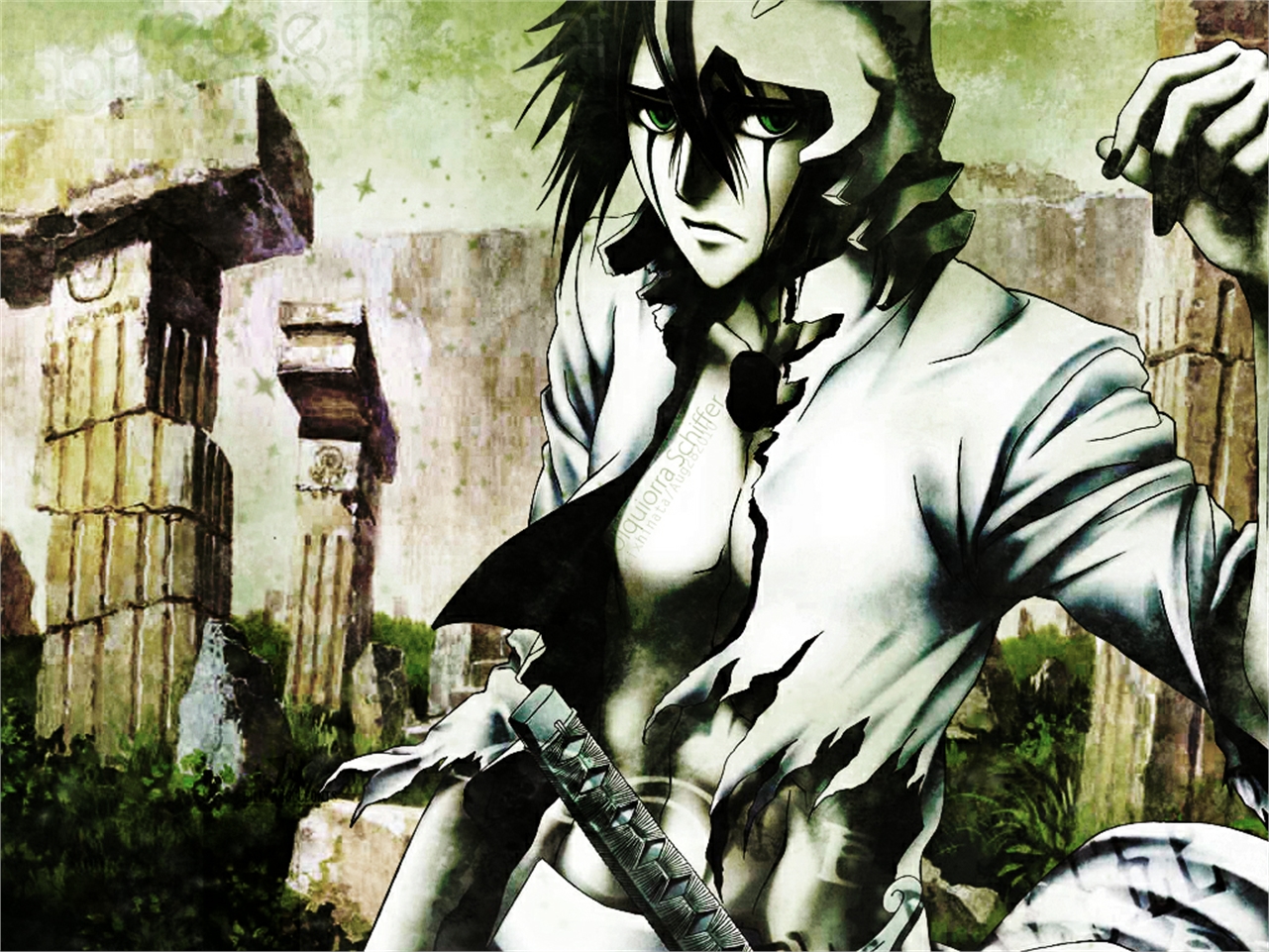 Descarga gratuita de fondo de pantalla para móvil de Animado, Bleach: Burîchi, Ulquiorra Cifer.