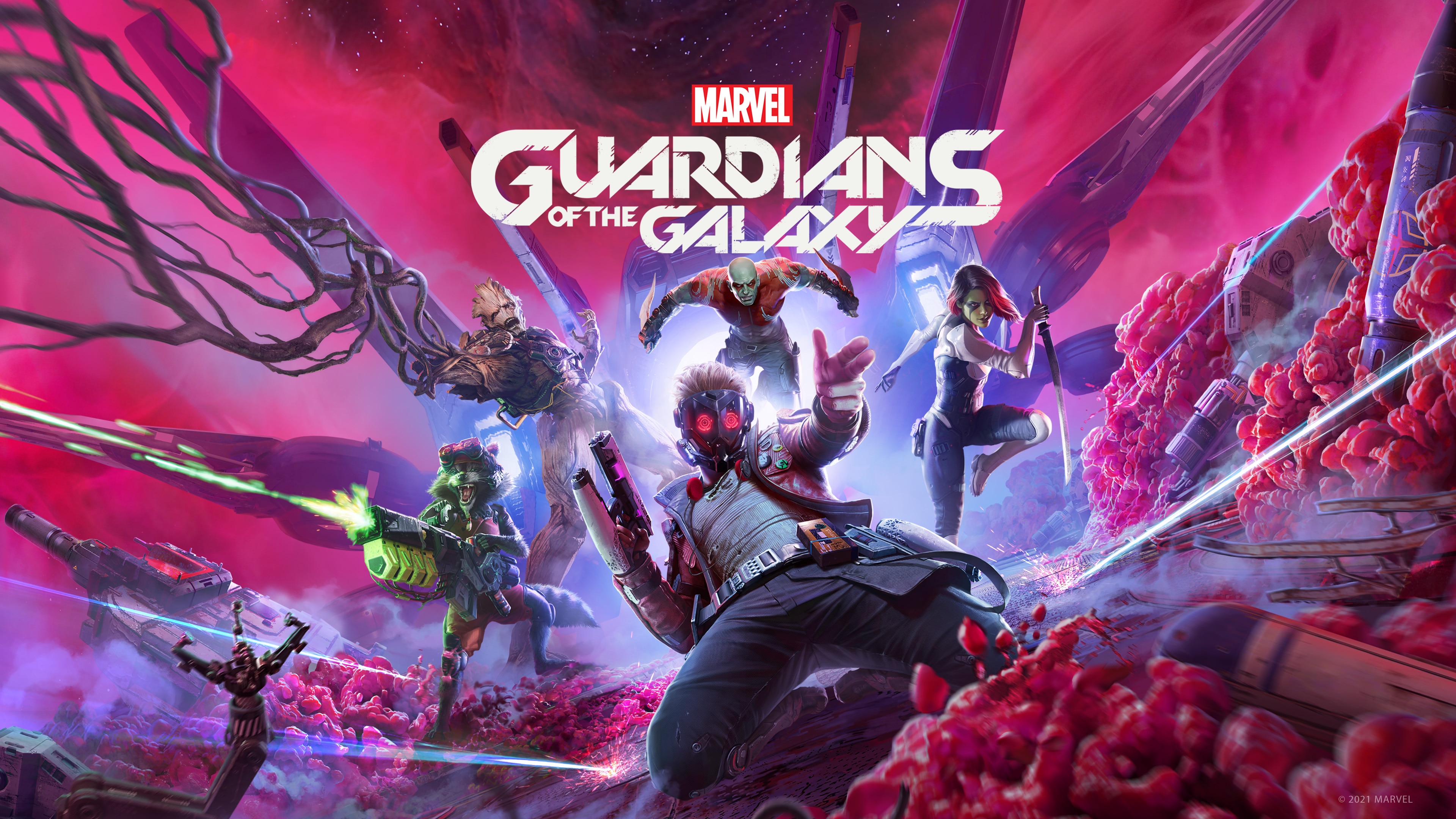 Handy-Wallpaper Computerspiele, Marvels Guardians Of The Galaxy kostenlos herunterladen.