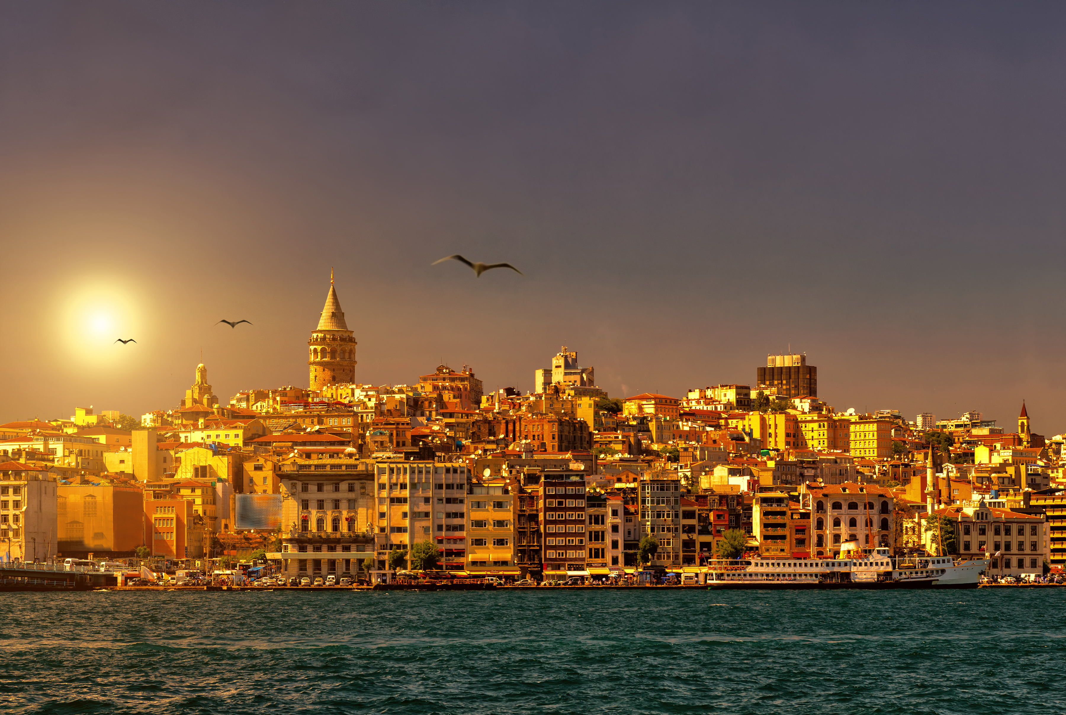 404384画像をダウンロードマンメイド, イスタンブール, 街, ゴールデン, 七面鳥, 都市-壁紙とスクリーンセーバーを無料で