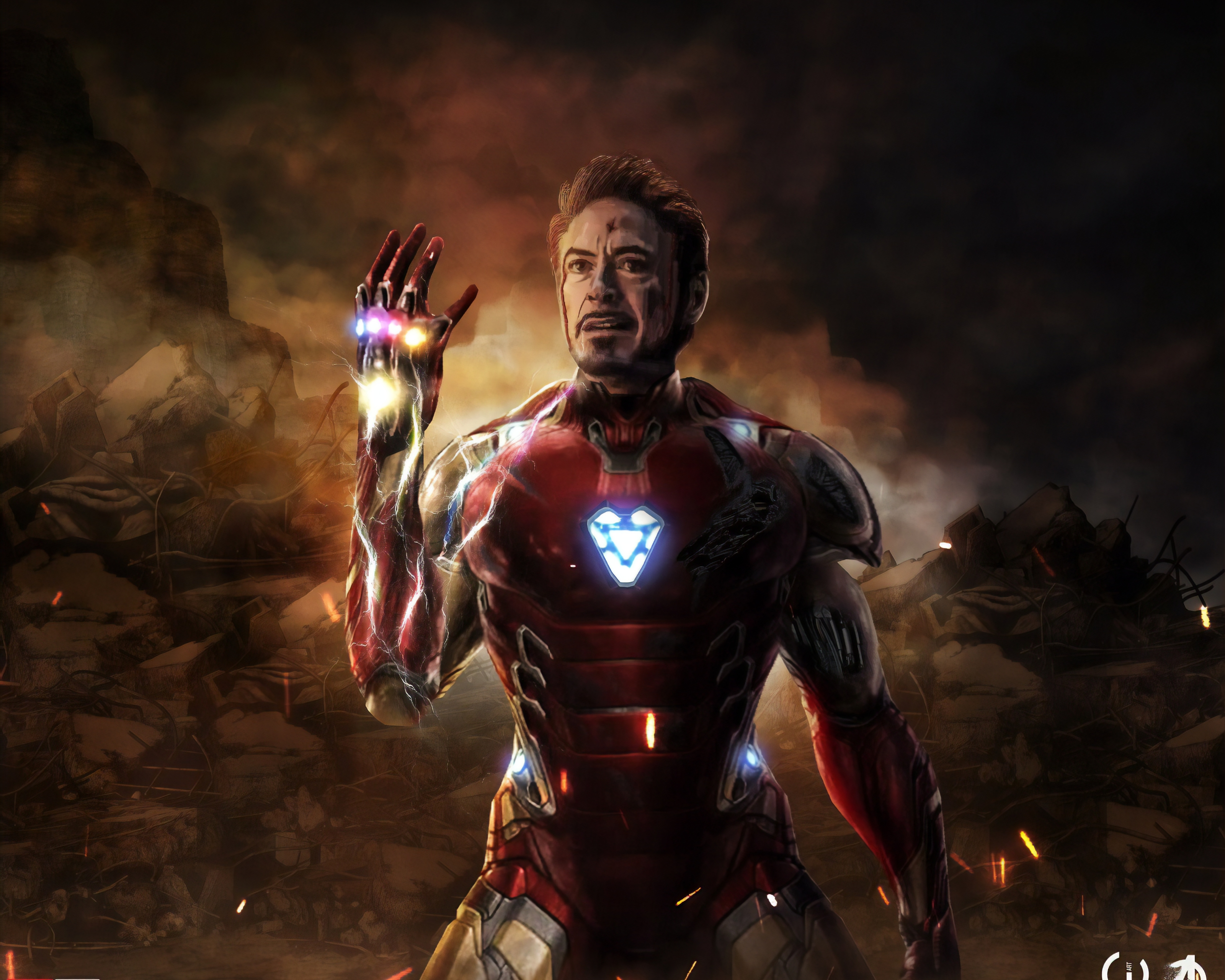 Handy-Wallpaper Filme, Ironman, Die Rächer, Avengers: Endgame kostenlos herunterladen.