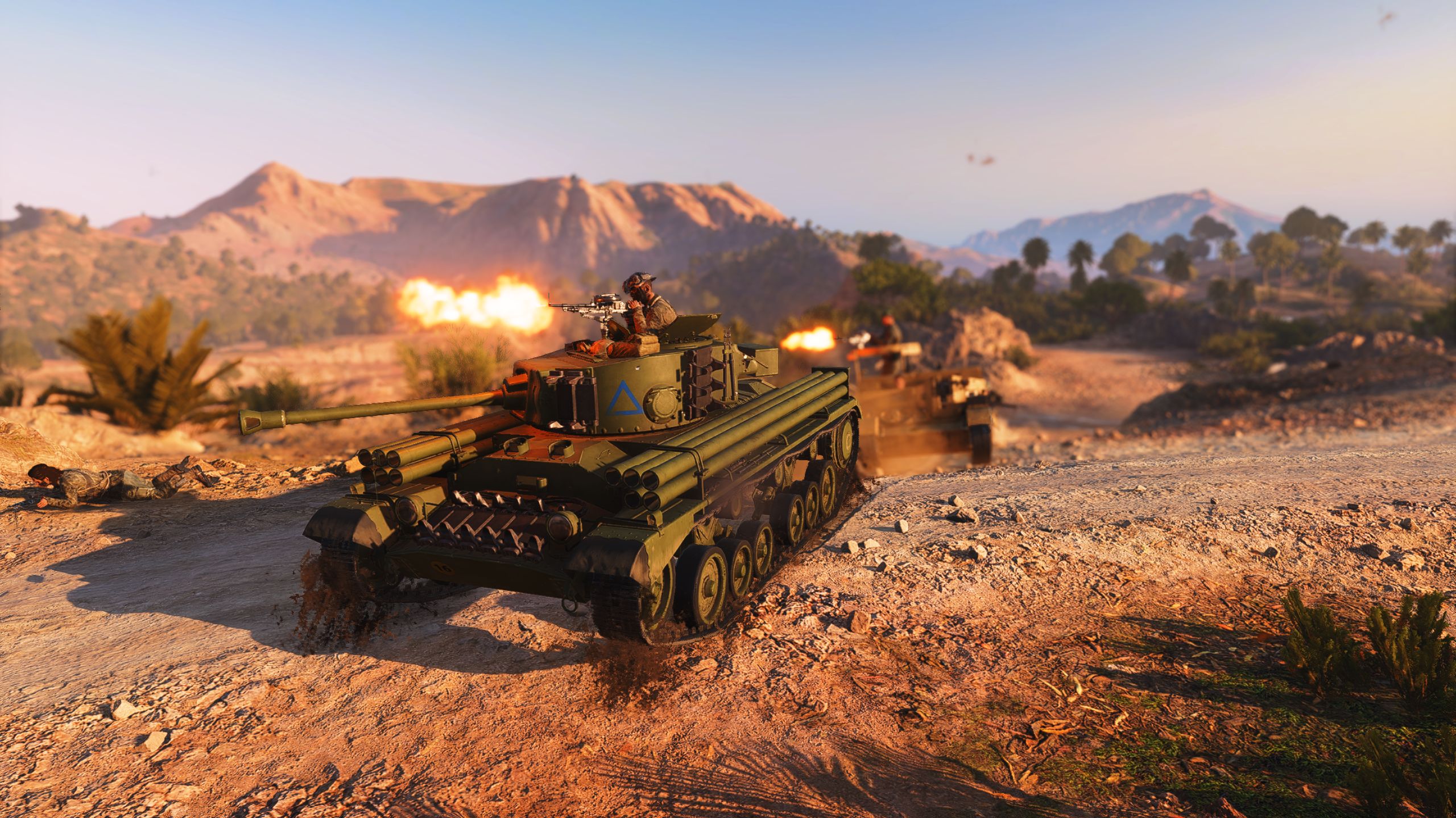 Descarga gratuita de fondo de pantalla para móvil de Campo De Batalla, Tanque, Videojuego, Battlefield V.