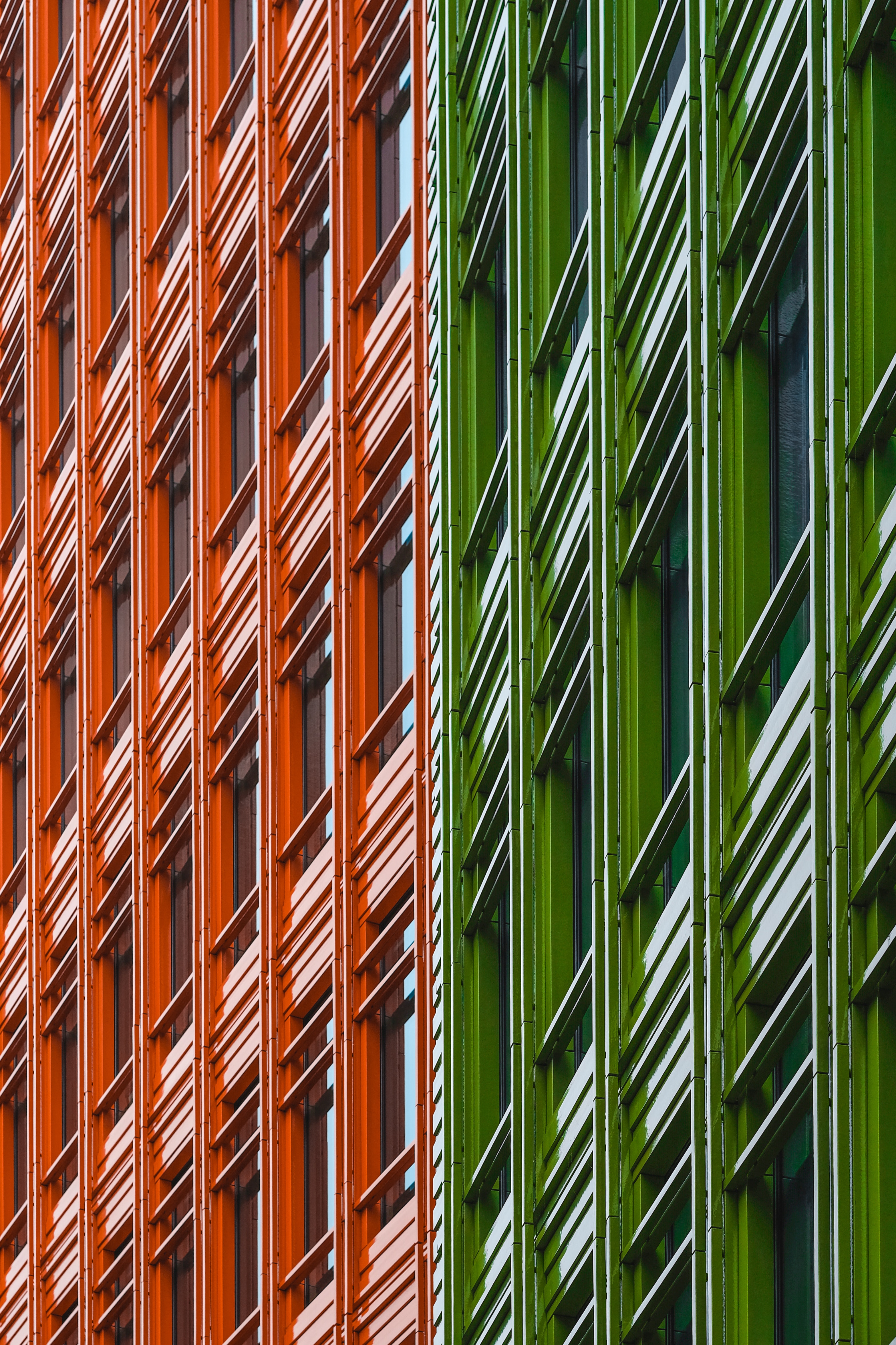 Download mobile wallpaper Facade, Building, Minimalism for free.