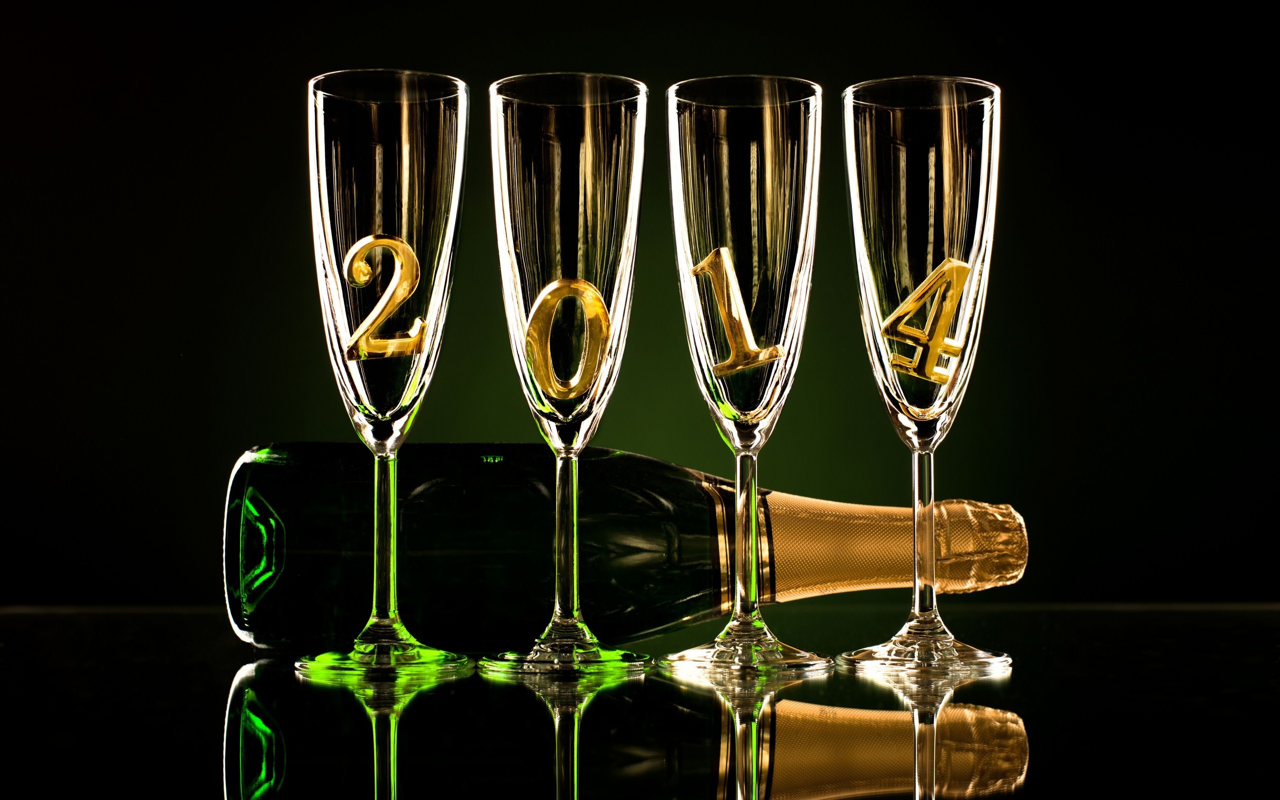 621681 скачать картинку стекло, новый год, праздничные, новый год 2014 - обои и заставки бесплатно