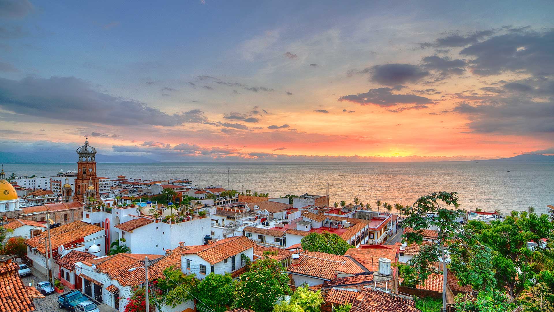 Descarga gratuita de fondo de pantalla para móvil de Ciudad, Horizonte, Costa, Pueblo, Vistoso, Pueblos, Hecho Por El Hombre.