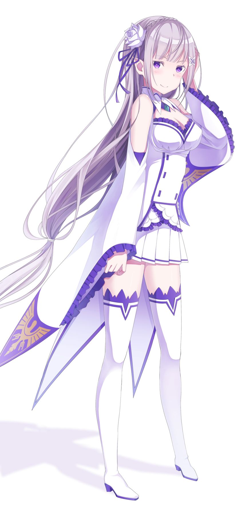 Descarga gratuita de fondo de pantalla para móvil de Animado, Emilia (Re:zero), Re:zero Comenzando La Vida En Otro Mundo.