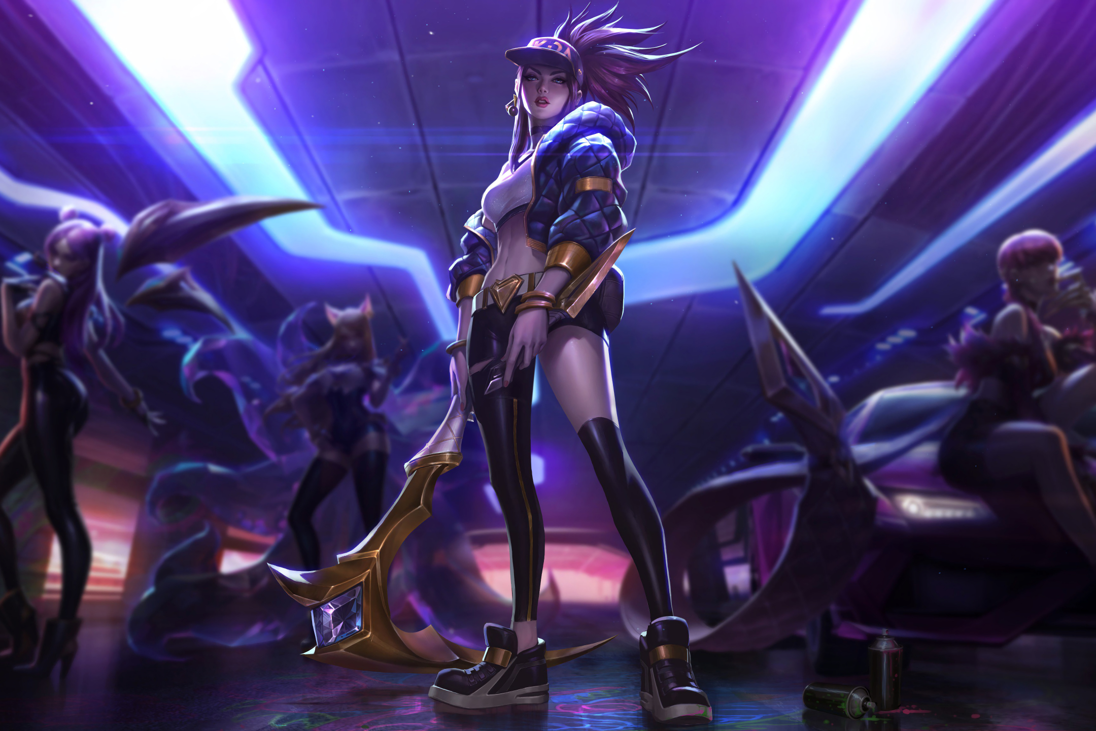 Download mobile wallpaper League Of Legends, Video Game, Akali (League Of Legends) for free.