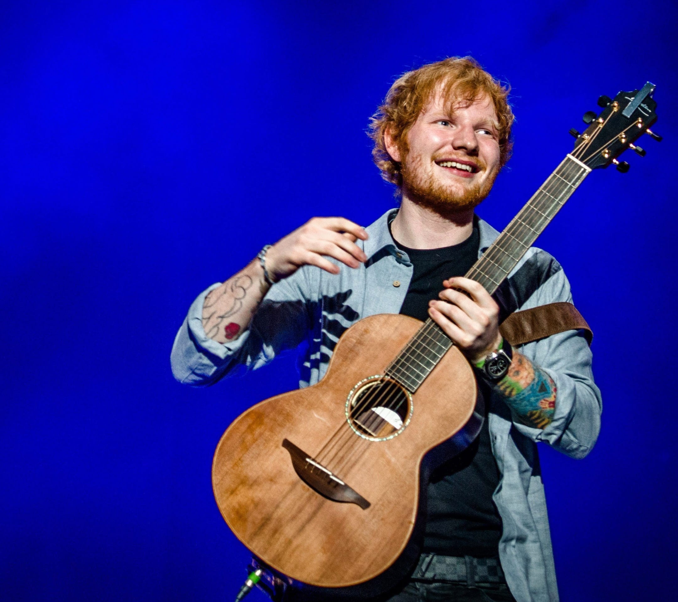 Free download wallpaper Music, Guitar, Singer, English, Ed Sheeran on your PC desktop