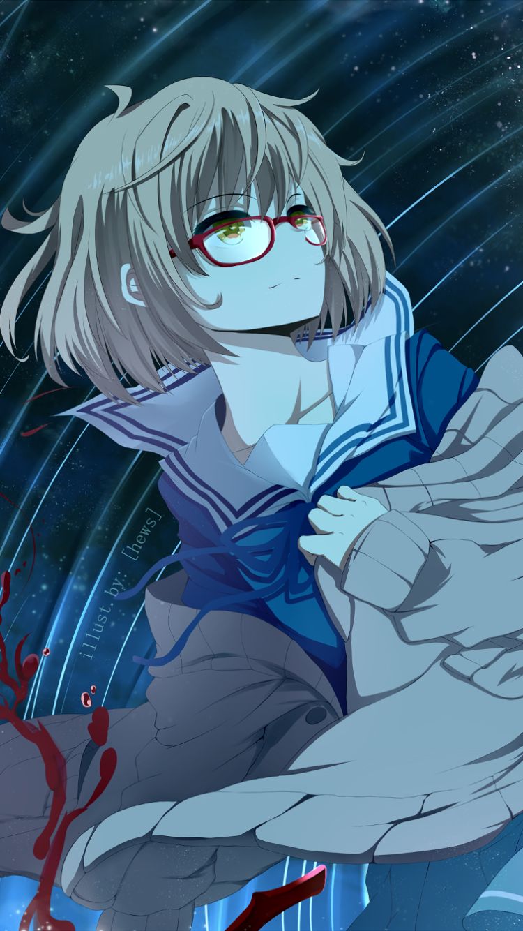 Download mobile wallpaper Anime, Mirai Kuriyama, Beyond The Boundary for free.