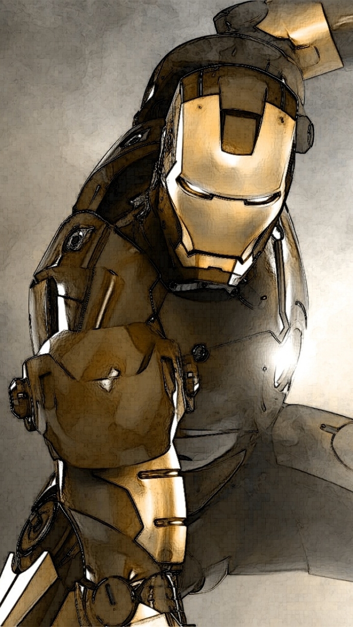 Download mobile wallpaper Iron Man, Movie for free.