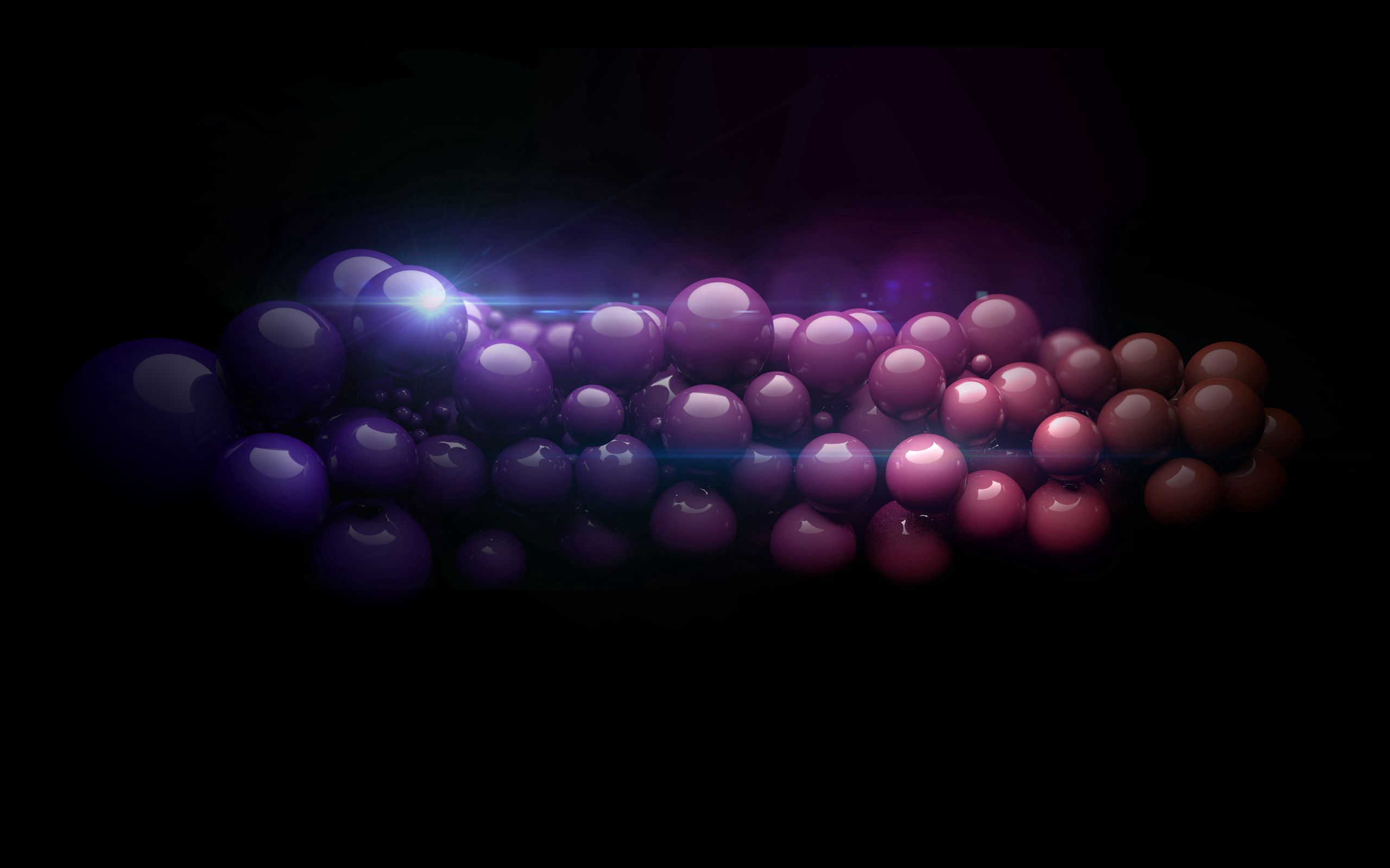 Download mobile wallpaper Flight, Background, Space, Balls, 3D for free.