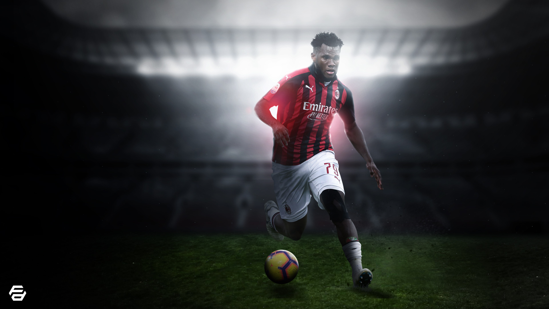 Free download wallpaper Sports, Soccer, A C Milan, Franck Kessié on your PC desktop