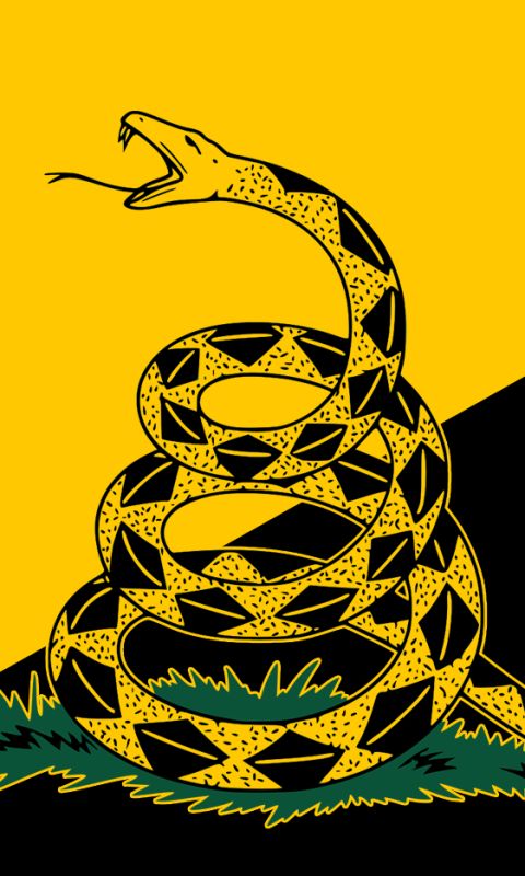Download mobile wallpaper Flags, Misc, Gadsden Flag for free.