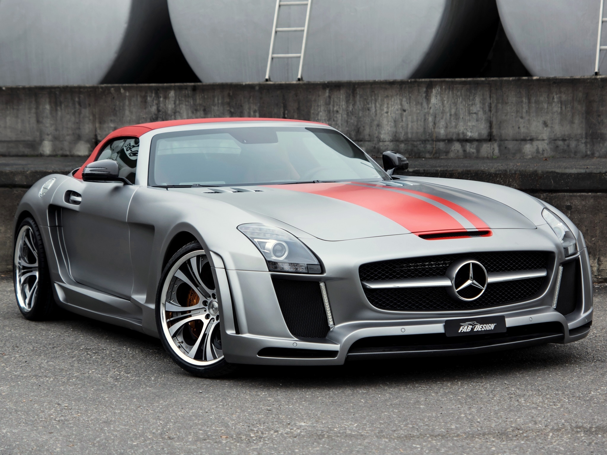 cars, side view, amg, mercedes benz, silver, silvery, sls 63