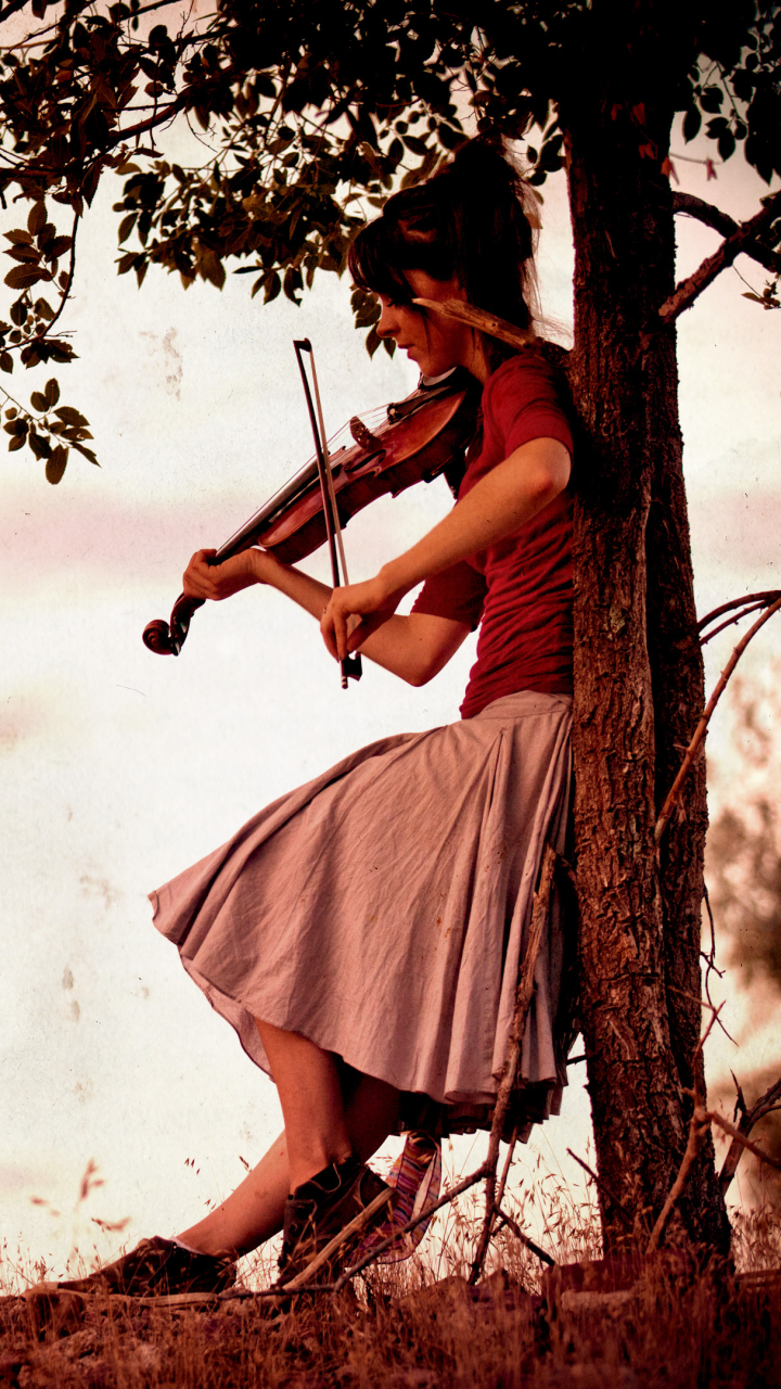 Handy-Wallpaper Musik, Lindsey Stirling kostenlos herunterladen.