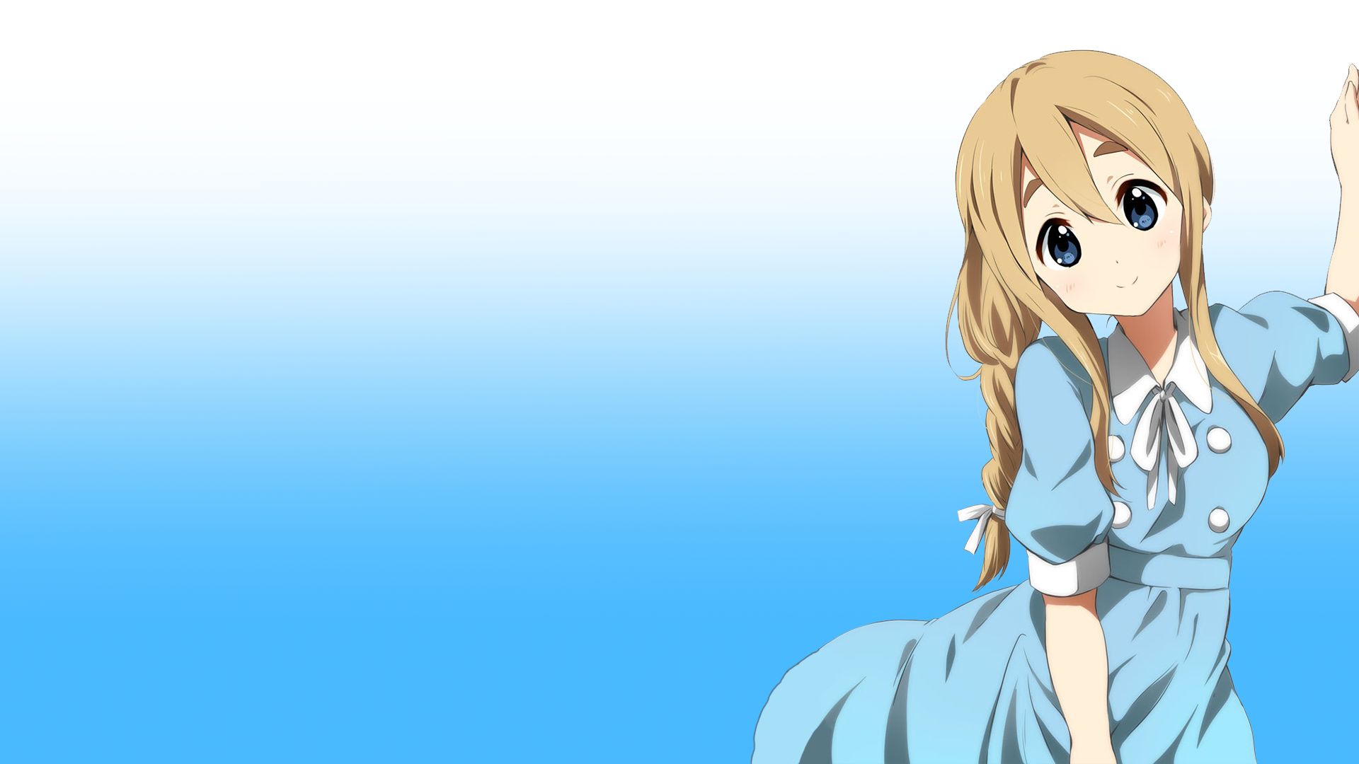 Free download wallpaper Anime, Blonde, Blue Eyes, K On!, Tsumugi Kotobuki on your PC desktop