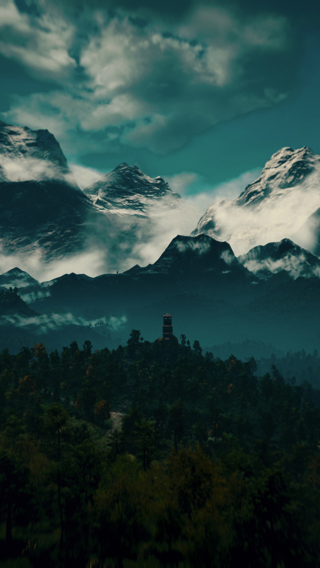Handy-Wallpaper Landschaft, Computerspiele, Ferner Schrei, Far Cry 4 kostenlos herunterladen.