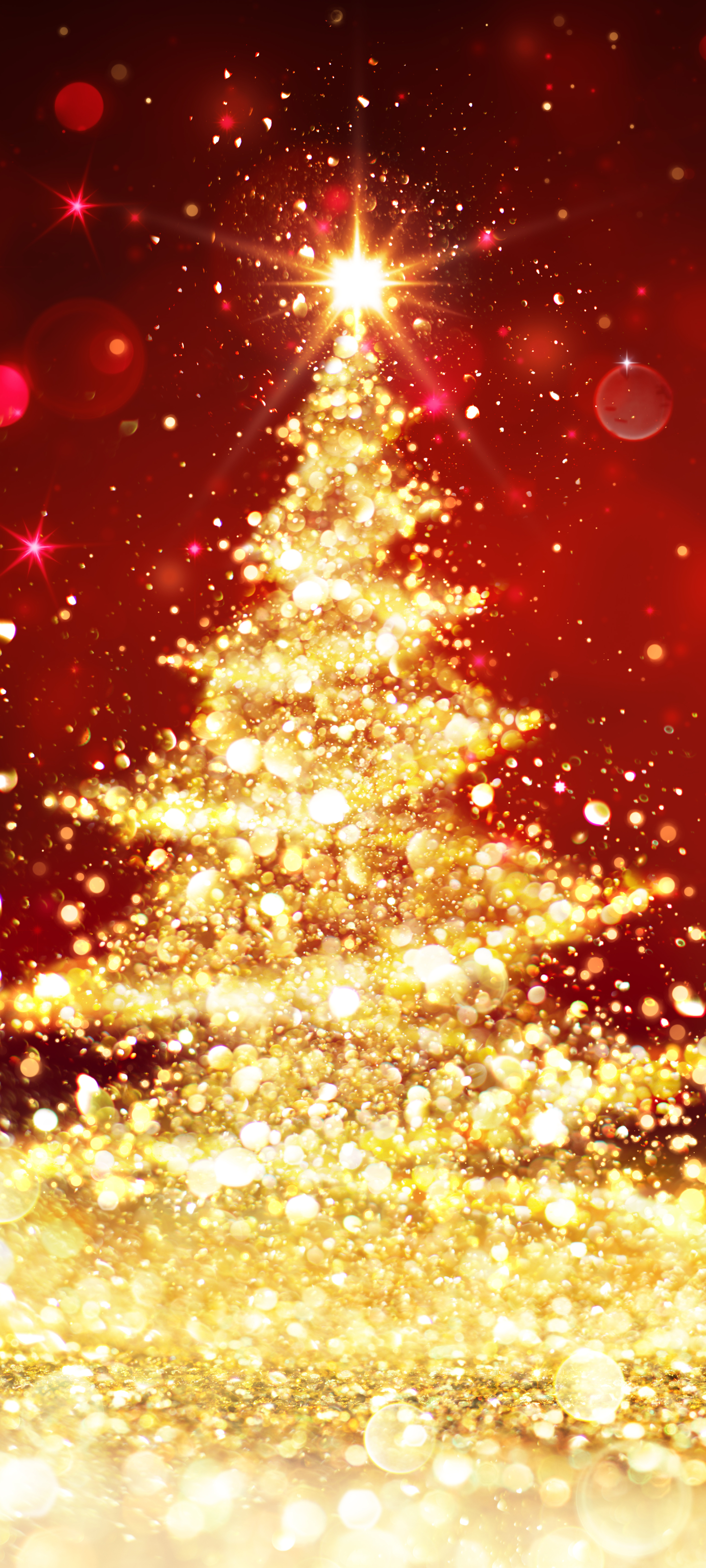 Download mobile wallpaper Light, Christmas, Holiday, Christmas Tree for free.