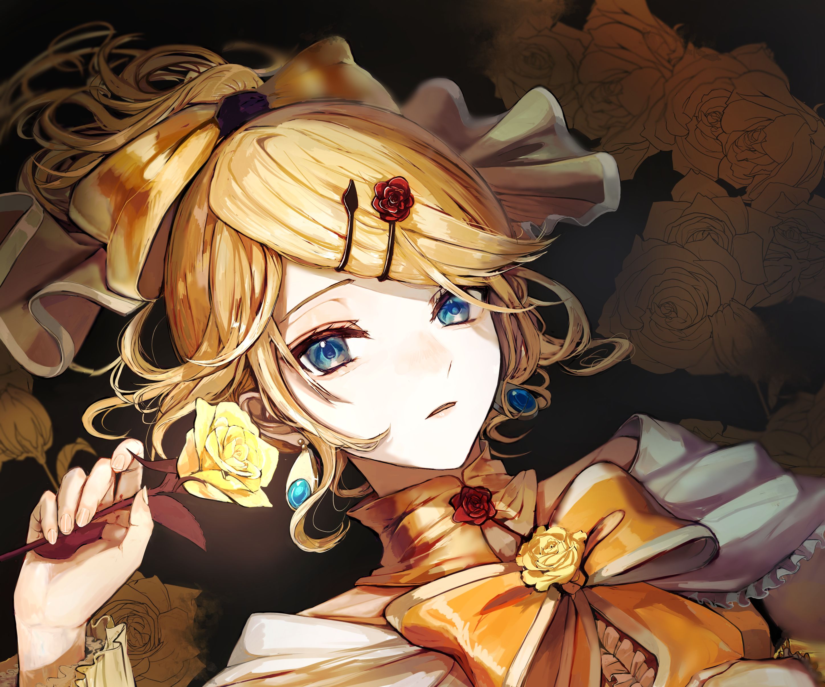 Free download wallpaper Anime, Vocaloid, Rin Kagamine on your PC desktop