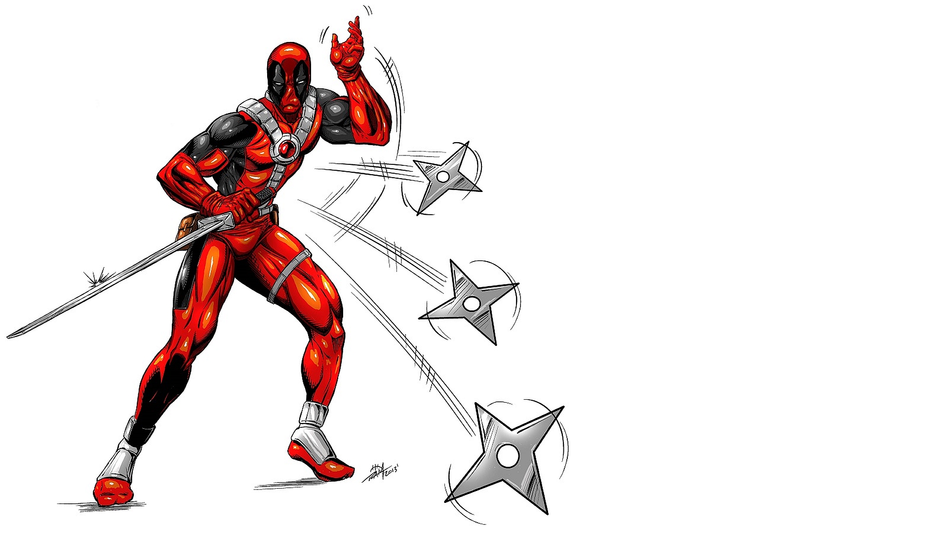 Handy-Wallpaper Deadpool, Comics kostenlos herunterladen.