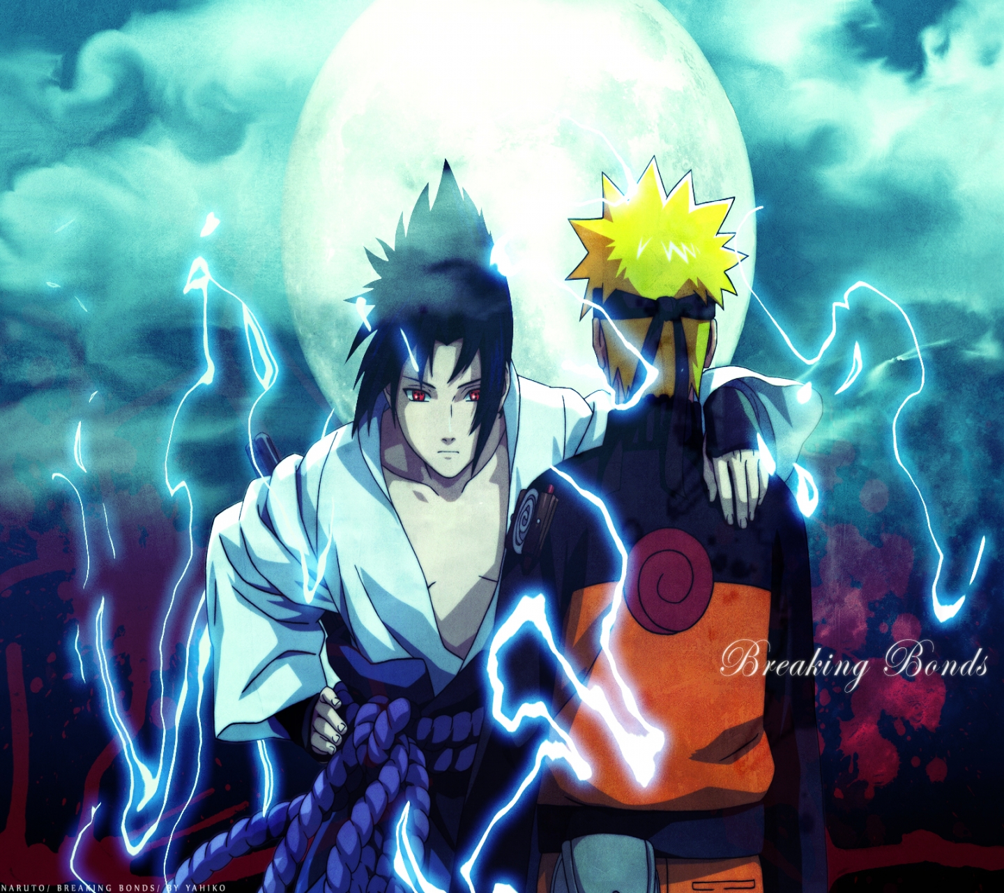 Free download wallpaper Anime, Naruto, Sasuke Uchiha, Naruto Uzumaki on your PC desktop