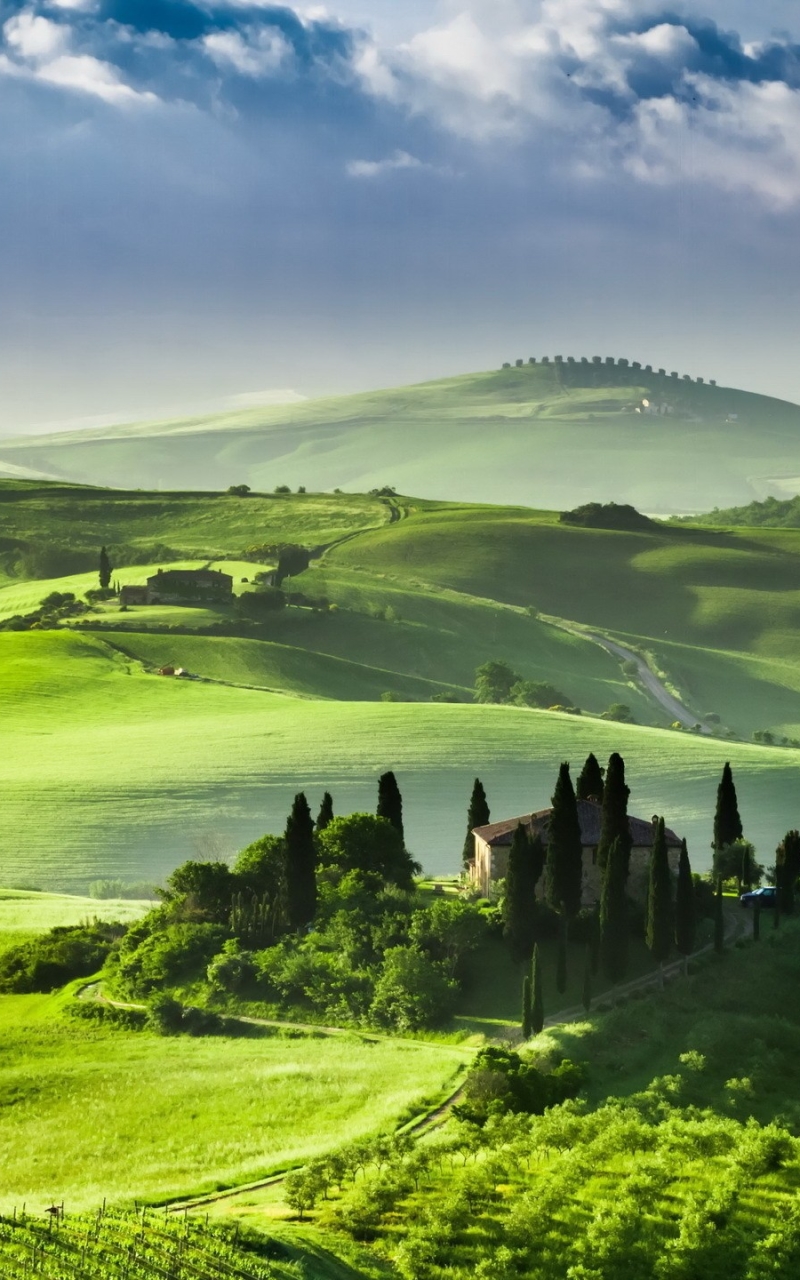 Download mobile wallpaper Landscape, Italy, Photography, Tuscany for free.