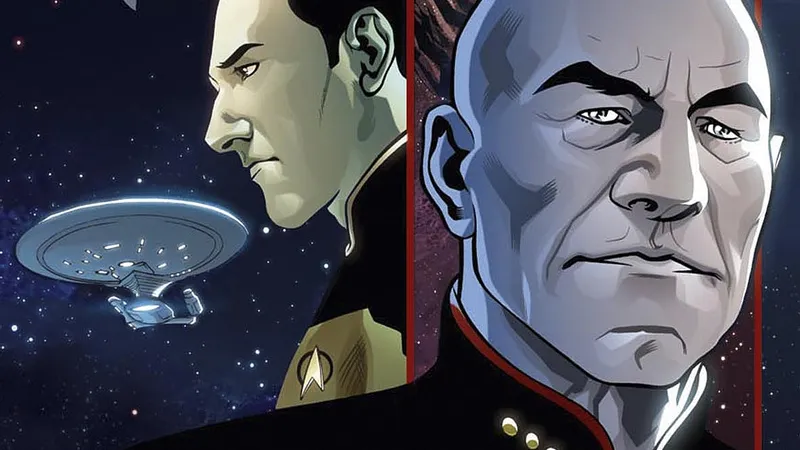 Desktop wallpaper: Comics, Star Trek 4K free download for PC. 1474032