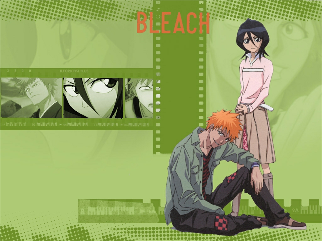 Laden Sie das Bleach, Rukia Kuchiki, Animes, Ichigo Kurosaki-Bild kostenlos auf Ihren PC-Desktop herunter