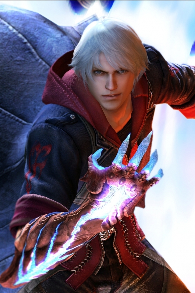 Handy-Wallpaper Devil May Cry, Computerspiele, Nero (Devil May Cry), Devil May Cry 4 kostenlos herunterladen.