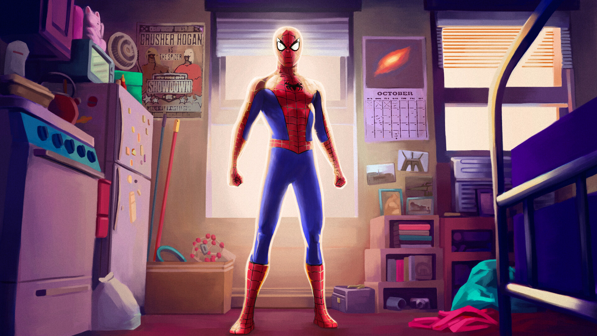 Handy-Wallpaper Comics, Spider Man kostenlos herunterladen.