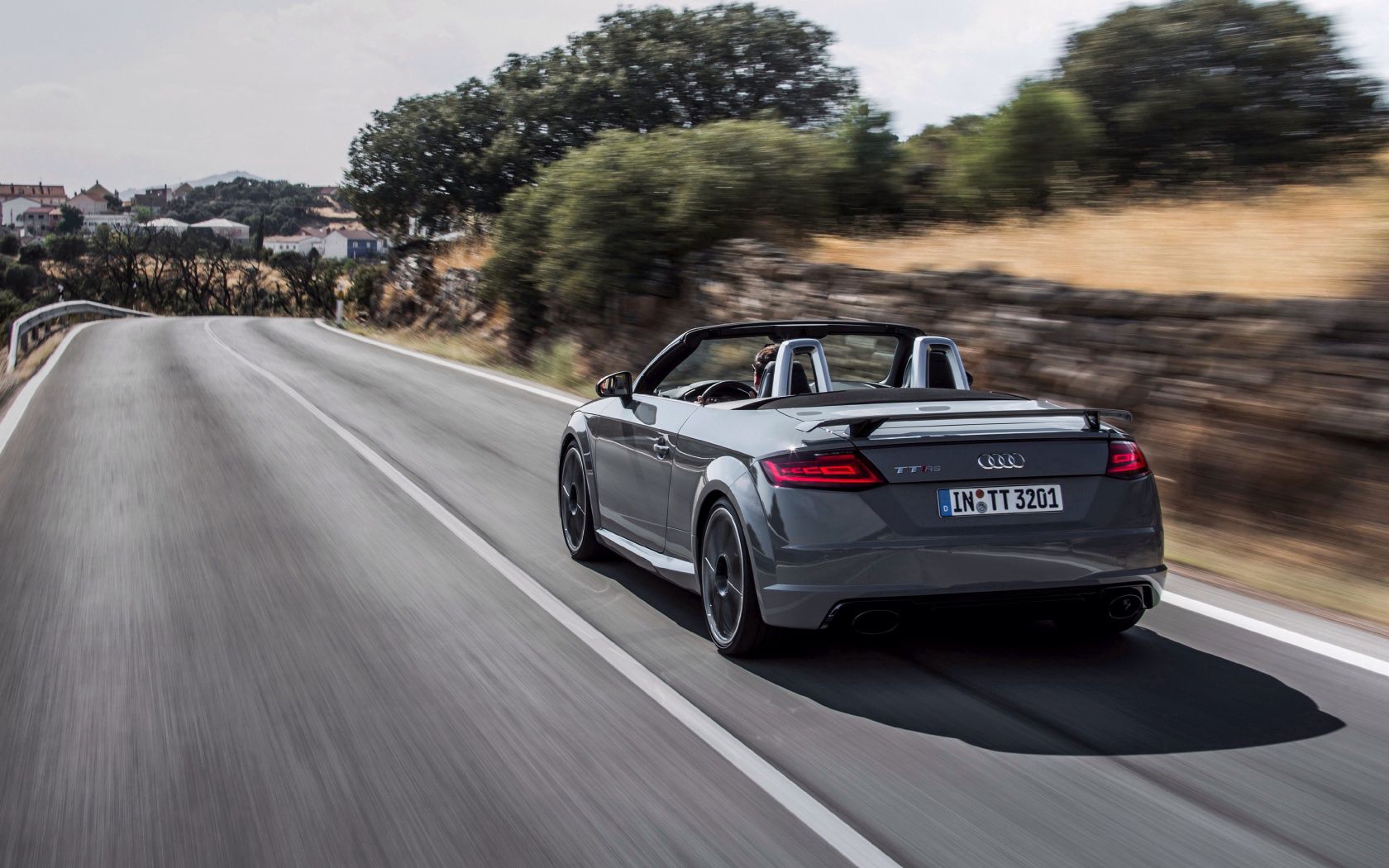 cars, audi, traffic, movement, cabriolet, rs
