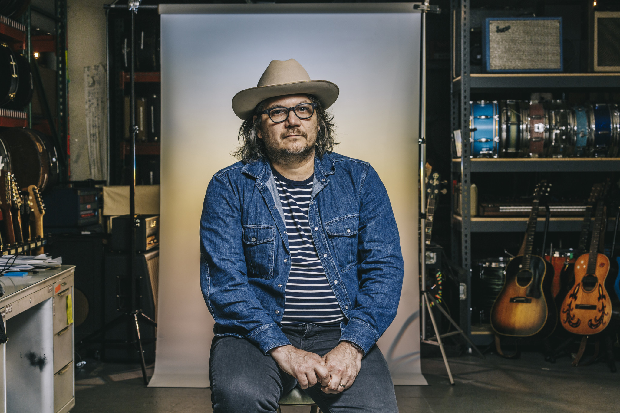 Baixar papéis de parede de desktop Jeff Tweedy HD