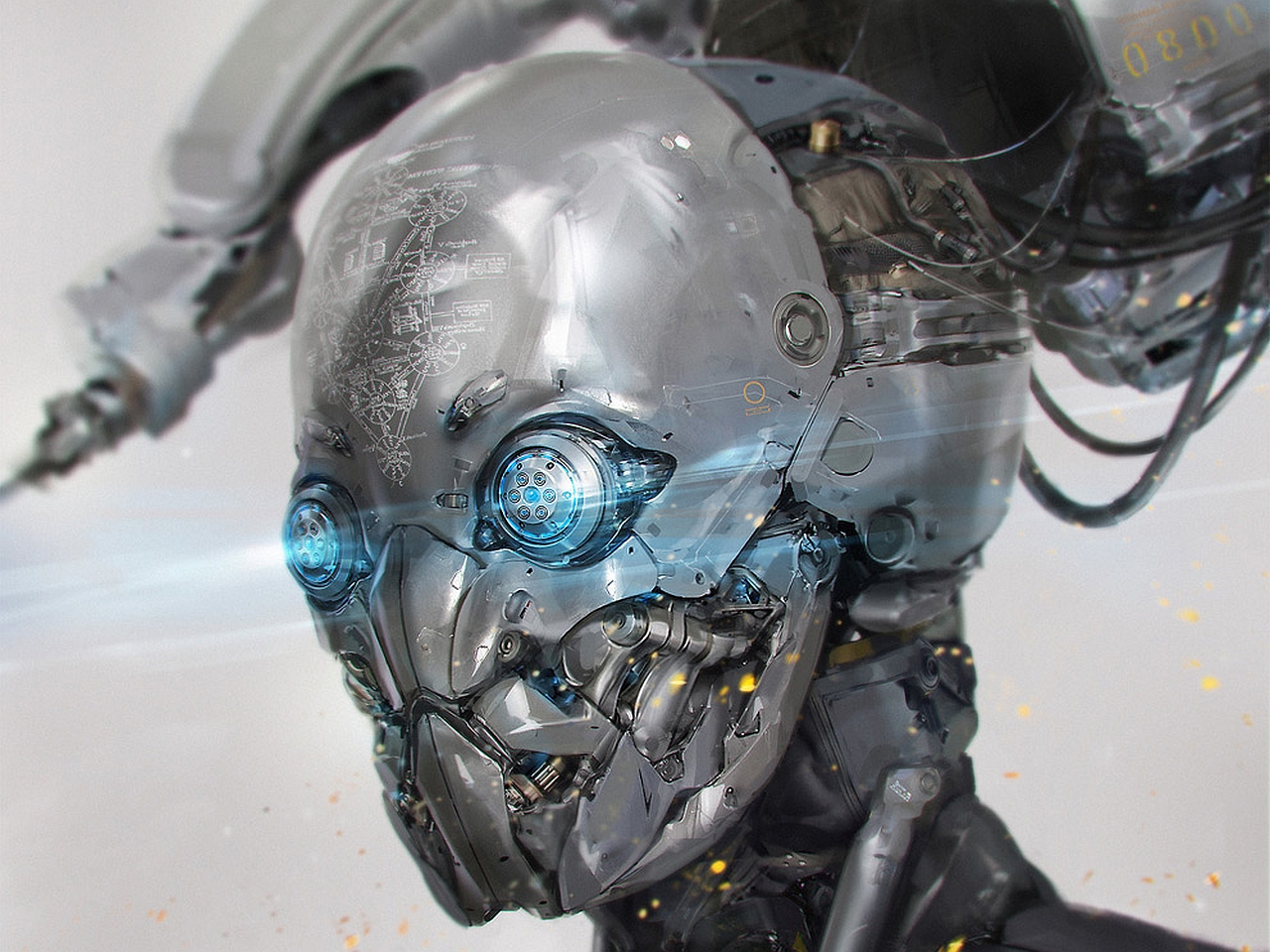 Free download wallpaper Robot, Sci Fi on your PC desktop