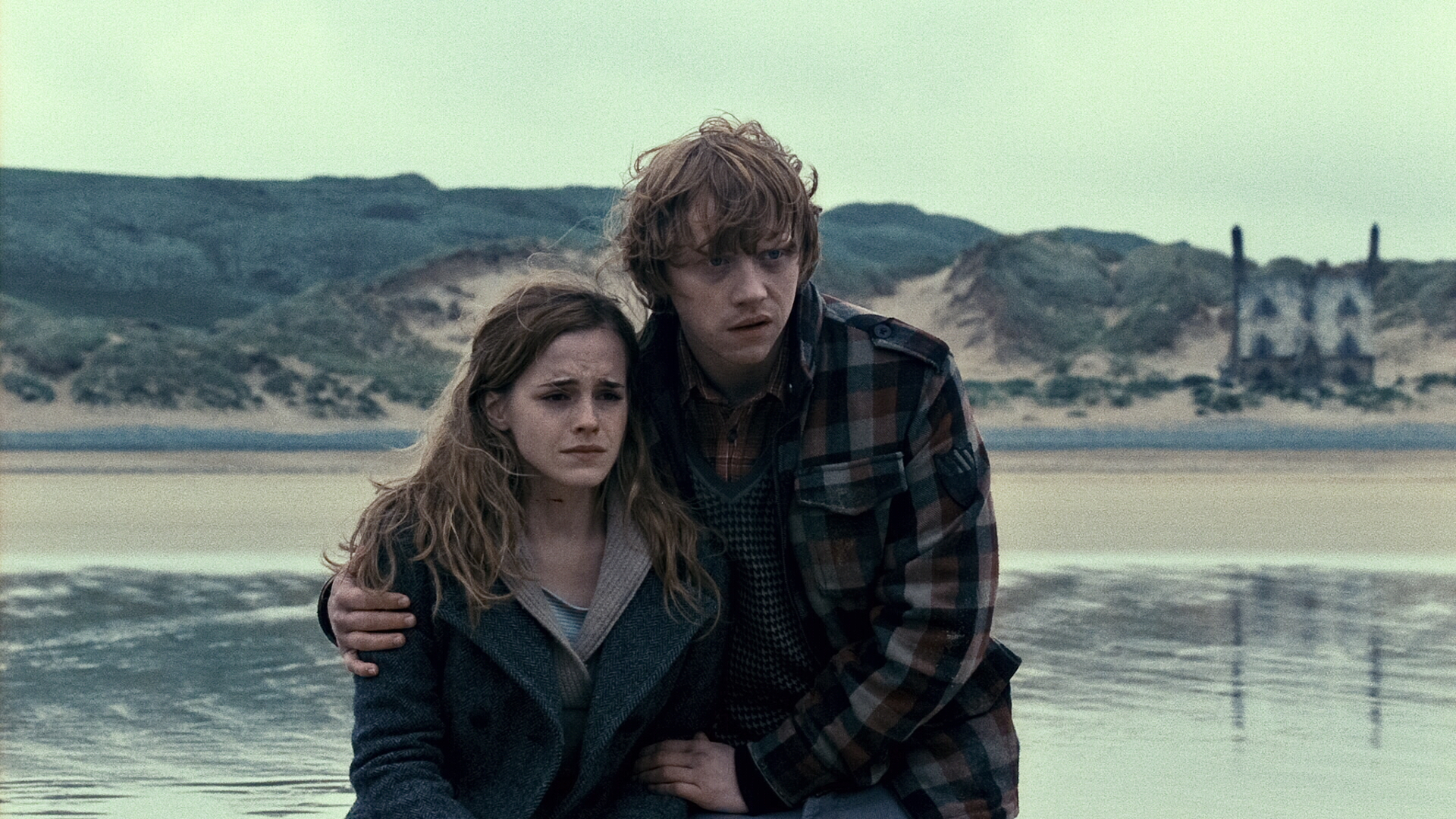 movie, harry potter and the deathly hallows: part 1, hermione granger, ron weasley, harry potter