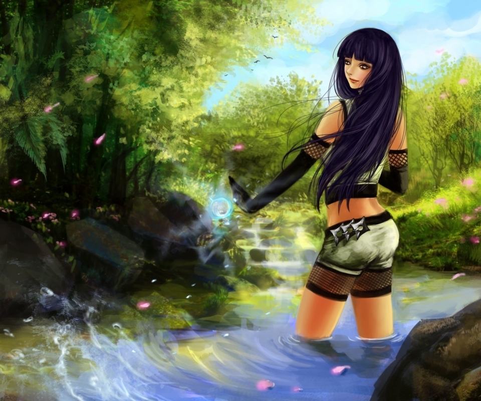 Descarga gratuita de fondo de pantalla para móvil de Naruto, Animado, Hinata Hyuga.