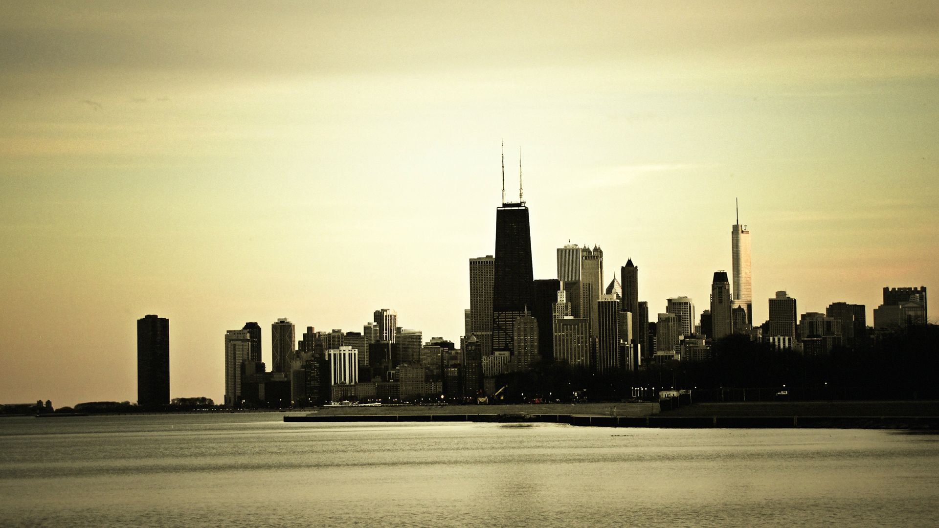 Handy-Wallpaper Chicago, Stadtbild, Wolkenkratzer, Gebäude, Städte, Menschengemacht kostenlos herunterladen.