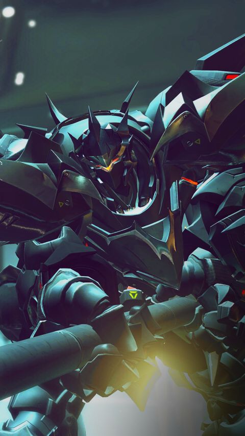 Descarga gratuita de fondo de pantalla para móvil de Overwatch, Videojuego, Reinhardt (Supervisión).