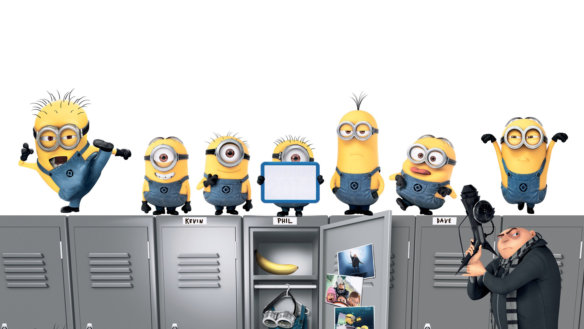 Free download wallpaper Despicable Me, Movie, Gru (Despicable Me), Despicable Me 2, Minions on your PC desktop