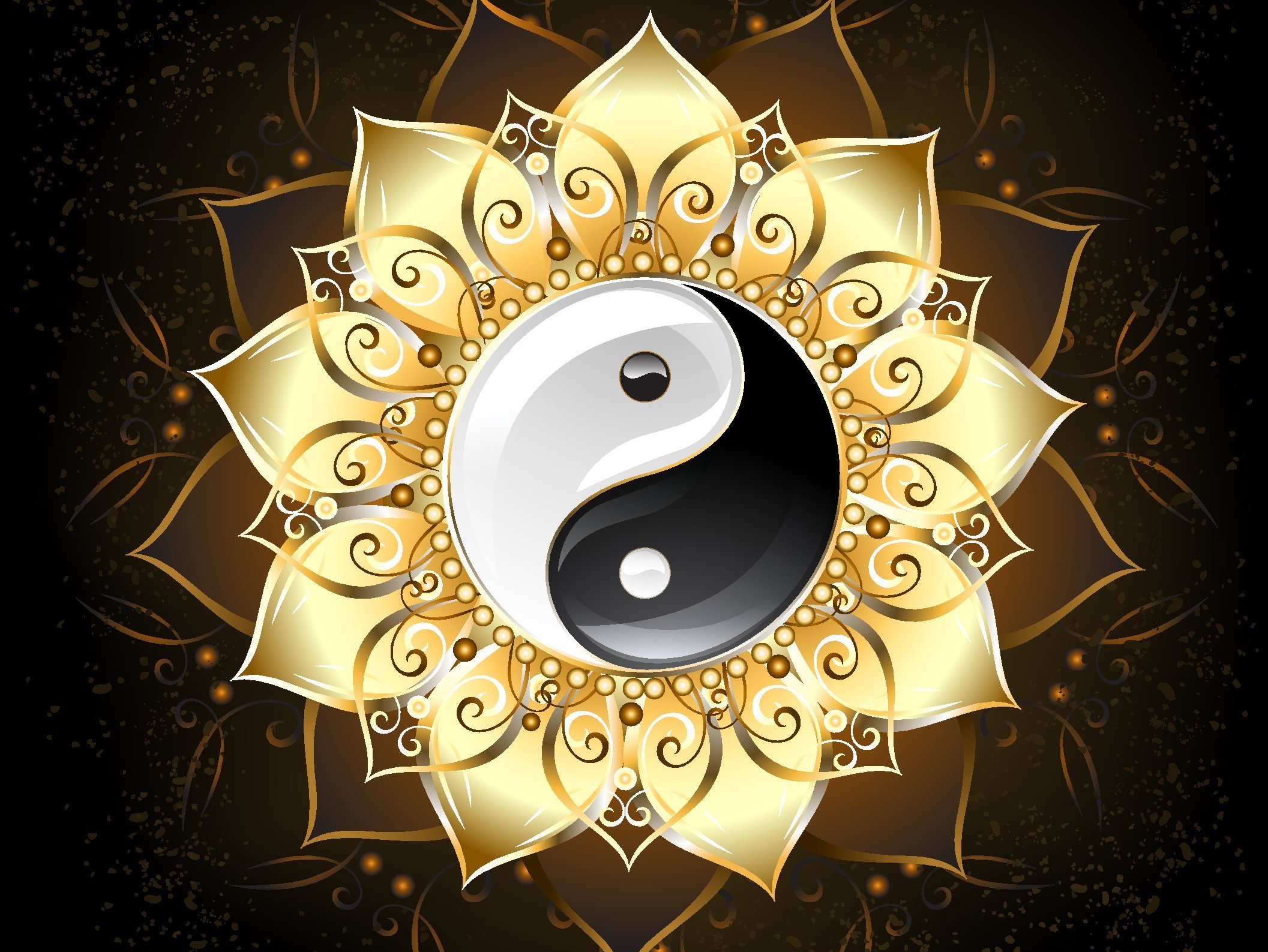 religious, yin & yang