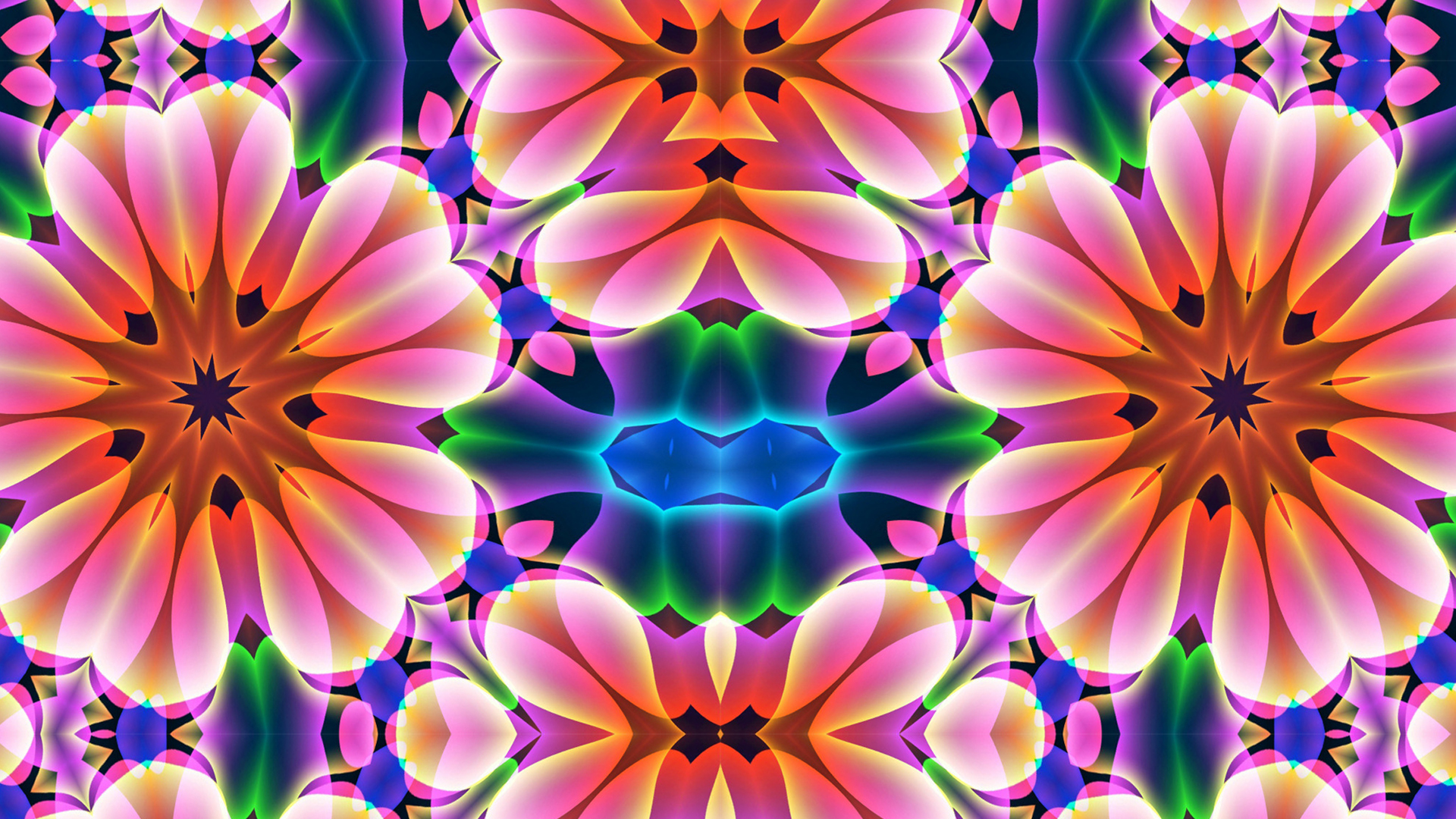 Download mobile wallpaper Abstract, Pattern, Colors, Kaleidoscope for free.