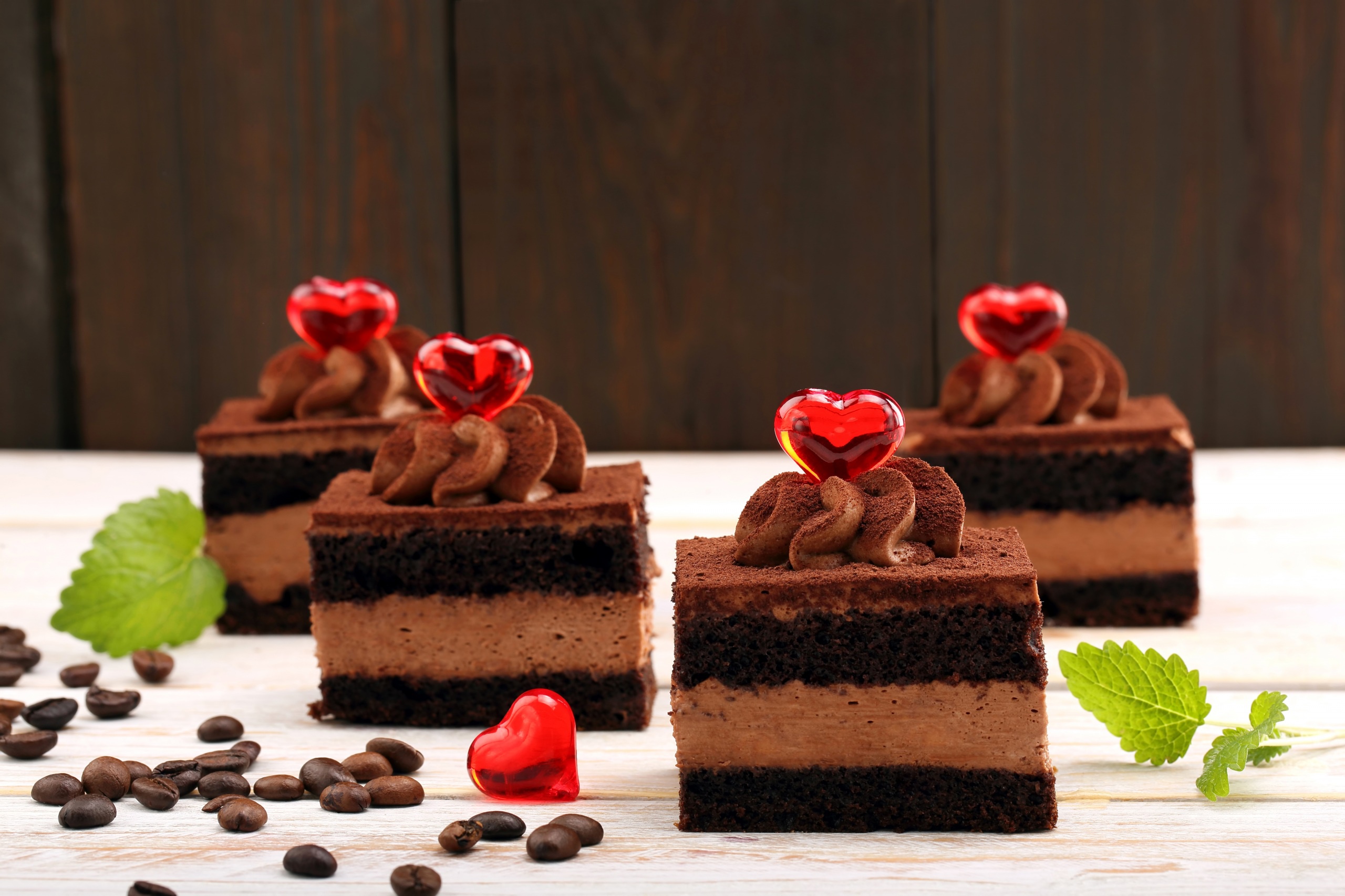 Download mobile wallpaper Food, Dessert, Chocolate, Coffee Beans, Sweets, Pastry for free.