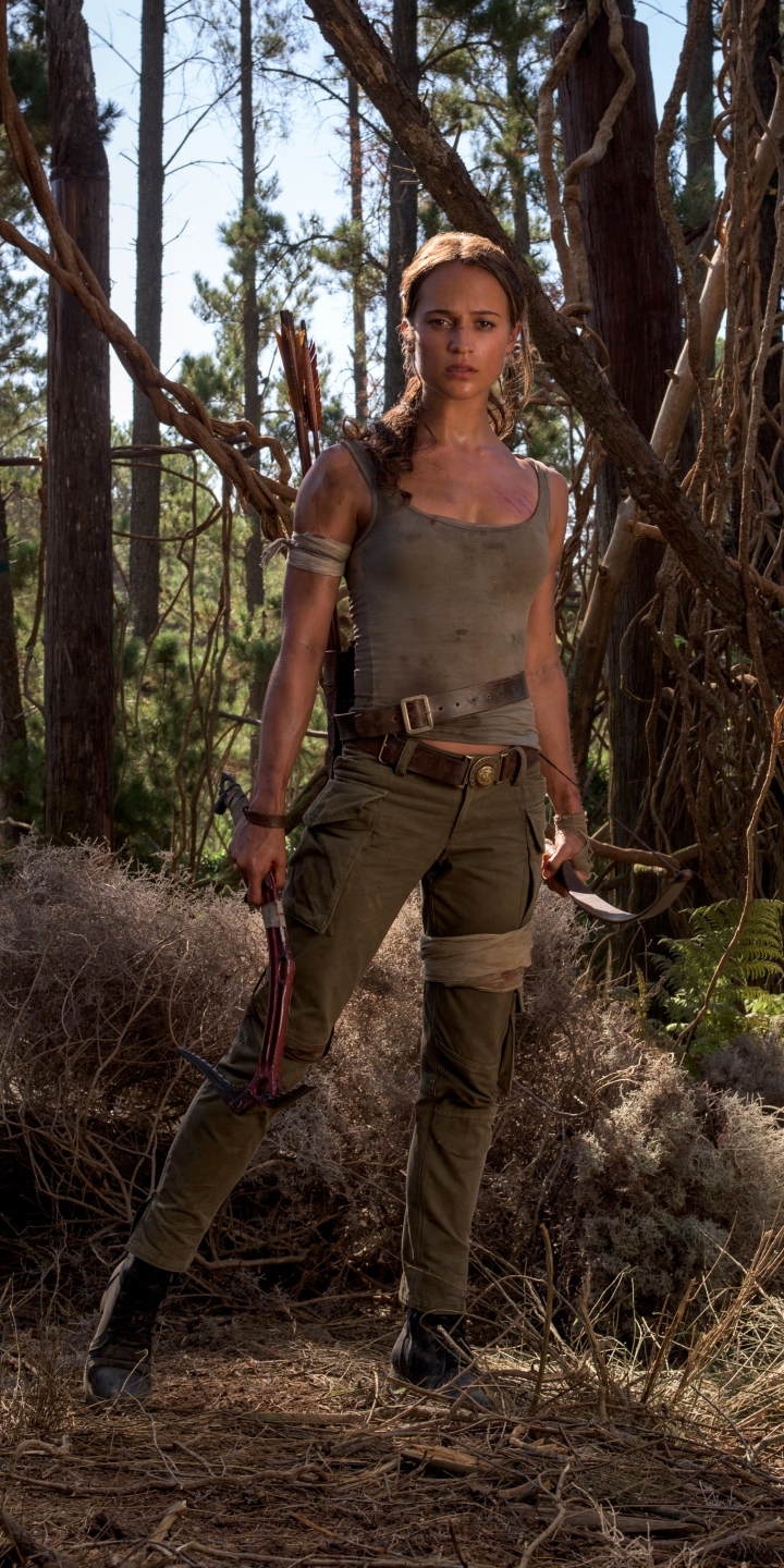 Baixar papel de parede para celular de Filme, Lara Croft, Alicia Vikander, Caçador De Tumbas (2018) gratuito.