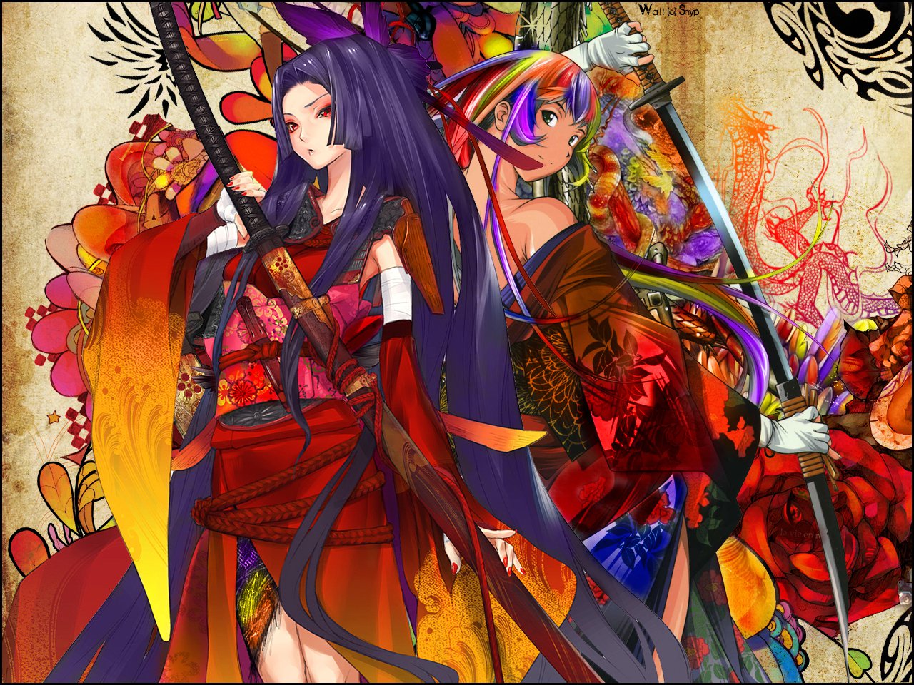 Free download wallpaper Anime, Warrior, Japanese on your PC desktop