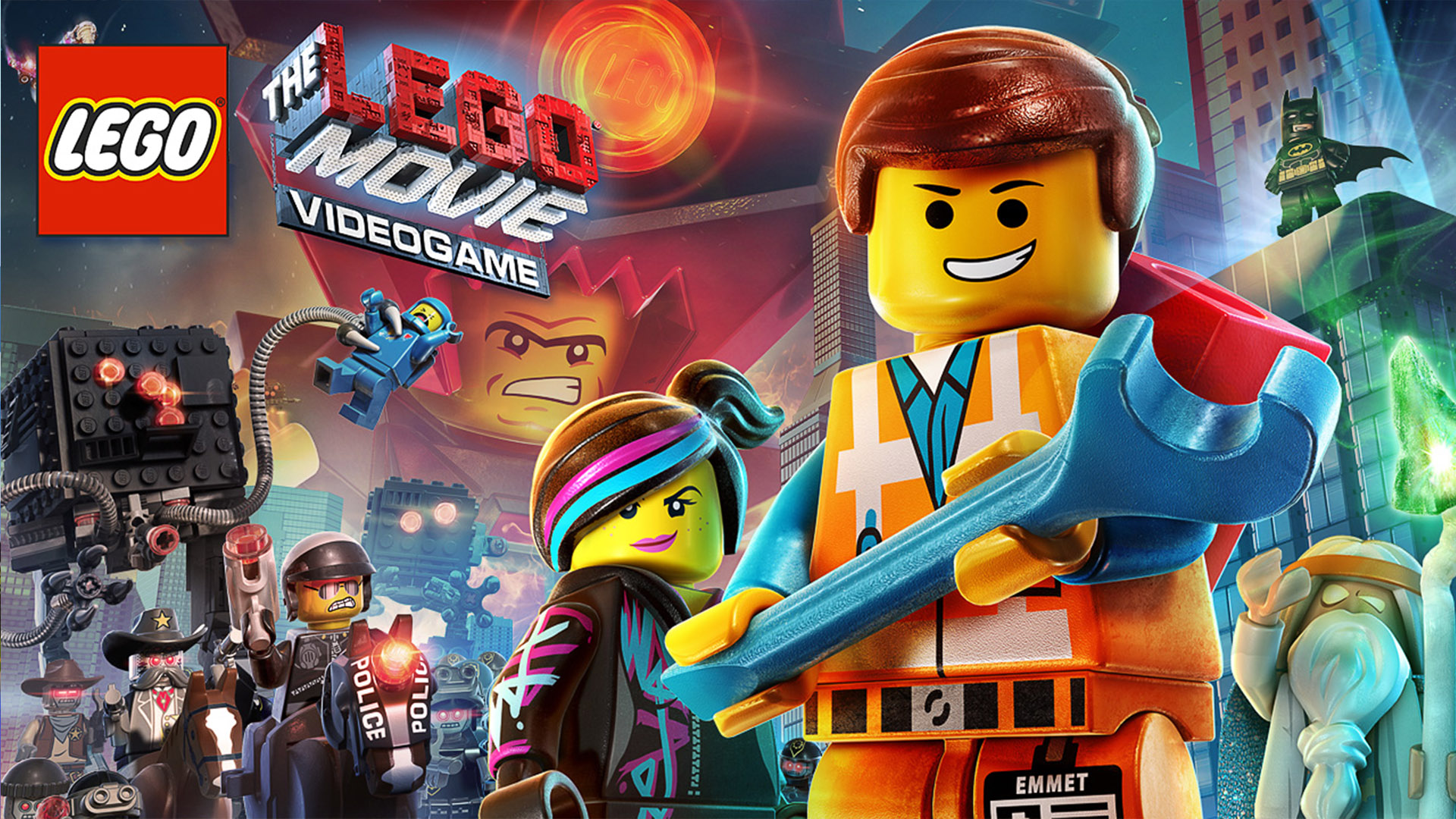 Популярні заставки і фони Відеогра Lego Movie на комп'ютер