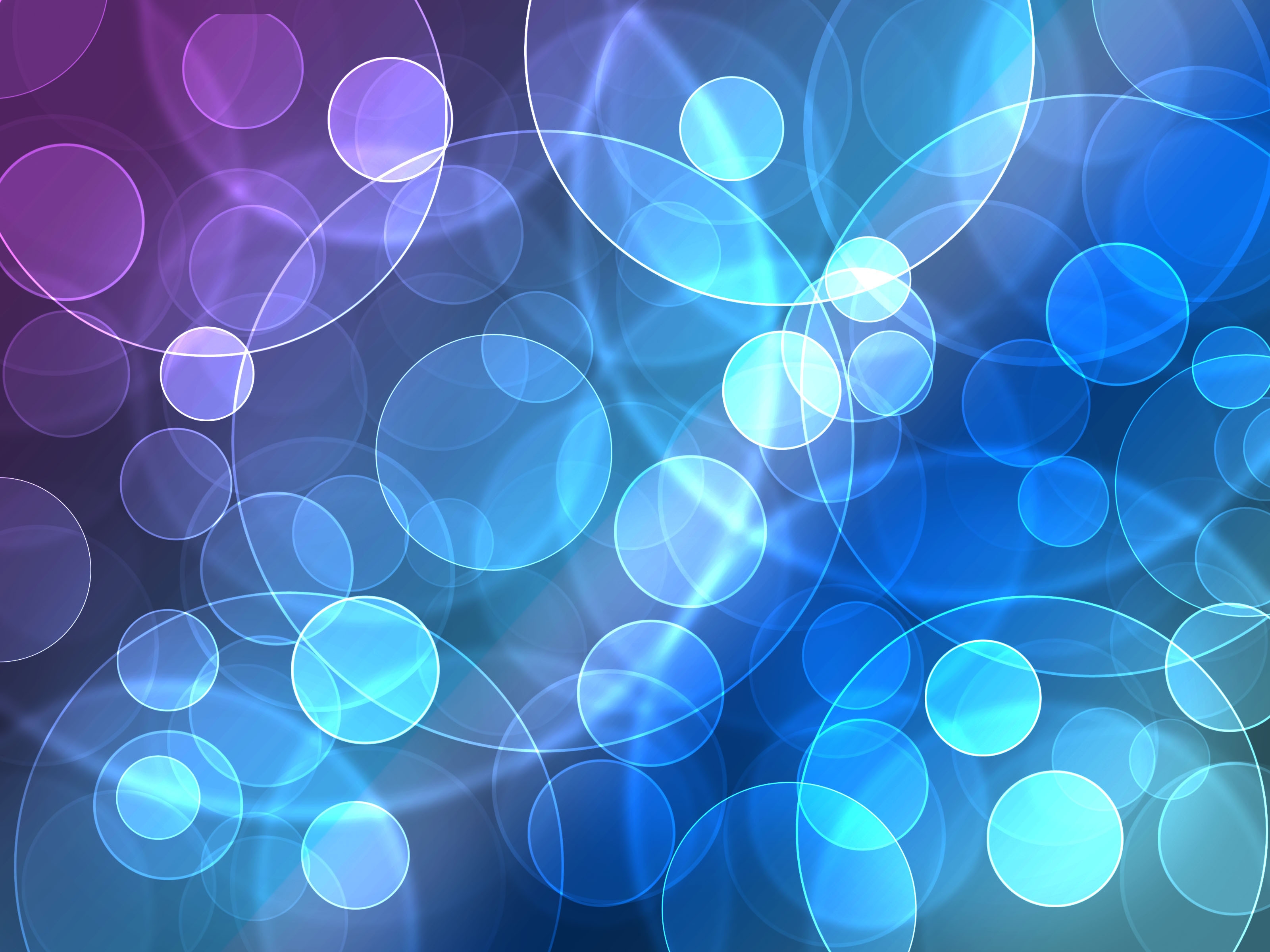 Download mobile wallpaper Light Coloured, Circles, Lines, Light, Background, Abstract for free.
