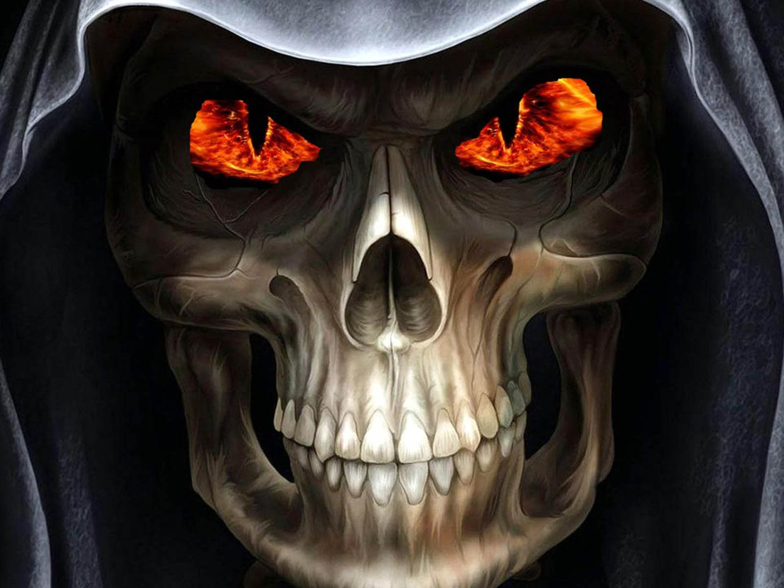 Free download wallpaper Dark, Eye, Skull on your PC desktop