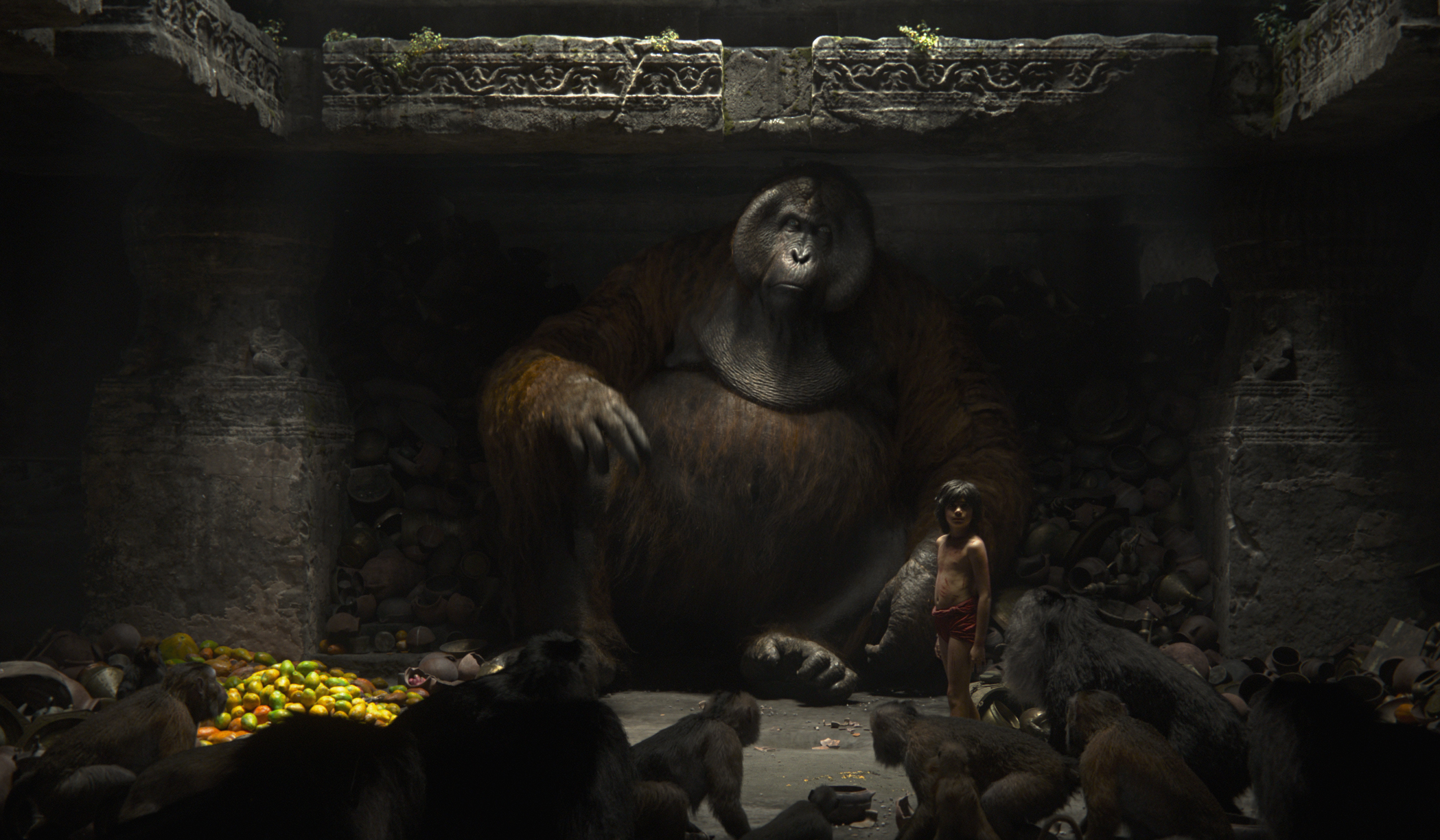 Laden Sie das Orang Utan, Filme, Das Dschungelbuch, Das Dschungelbuch (2016)-Bild kostenlos auf Ihren PC-Desktop herunter
