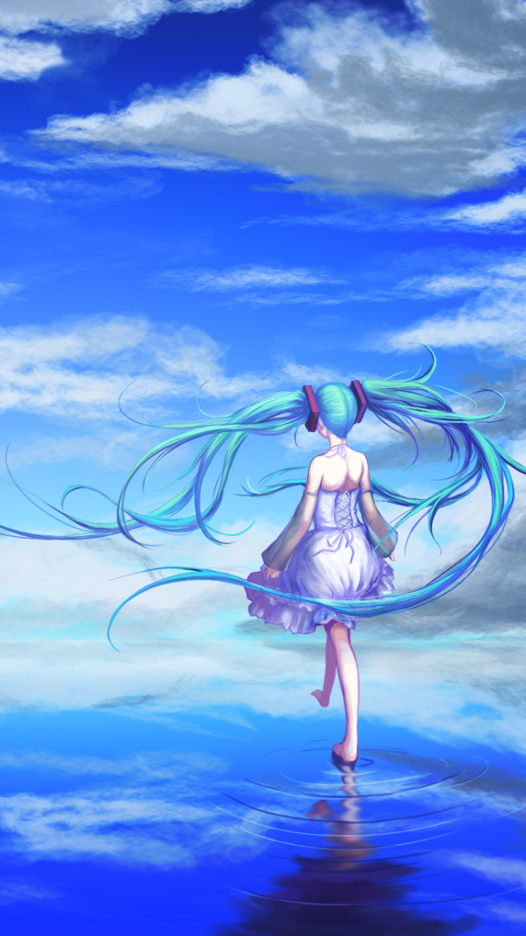 Download mobile wallpaper Anime, Vocaloid, Hatsune Miku for free.